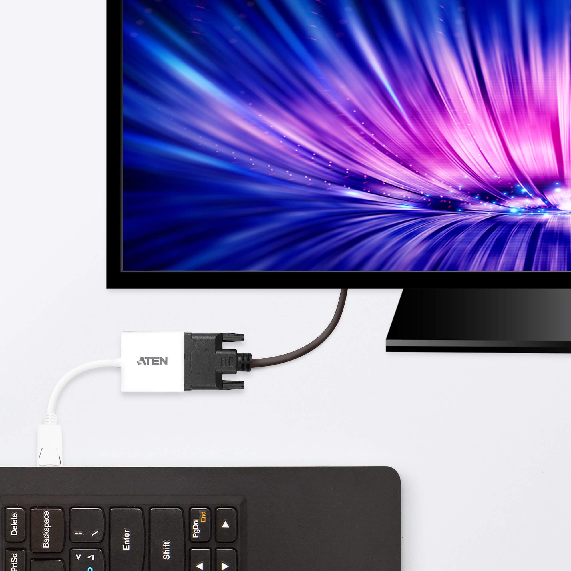 DisplayPort to DVI Adapter — view 2