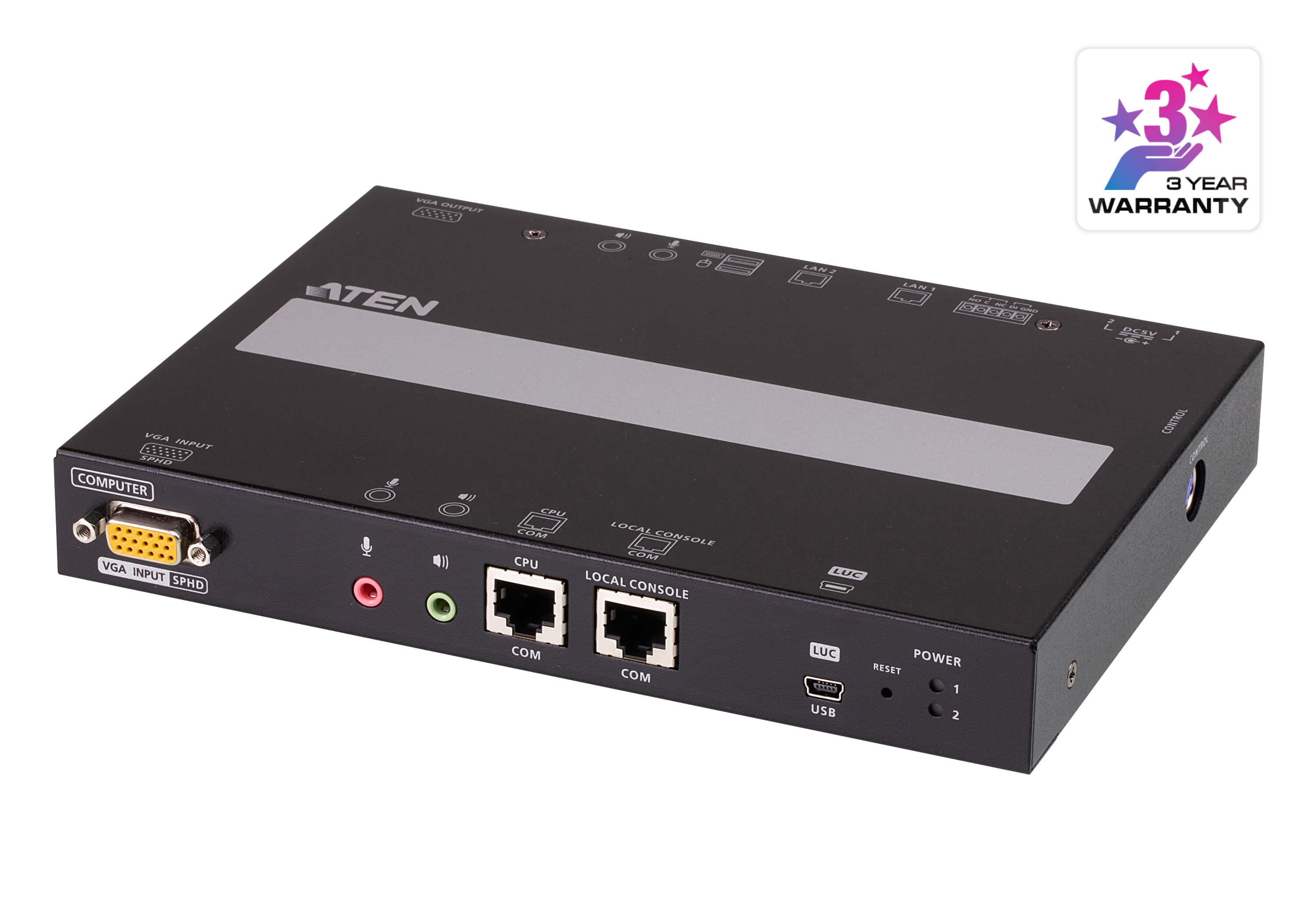 1-Local/Remote Shared Access Single Port VGA KVM over IP Switch — изглед 3