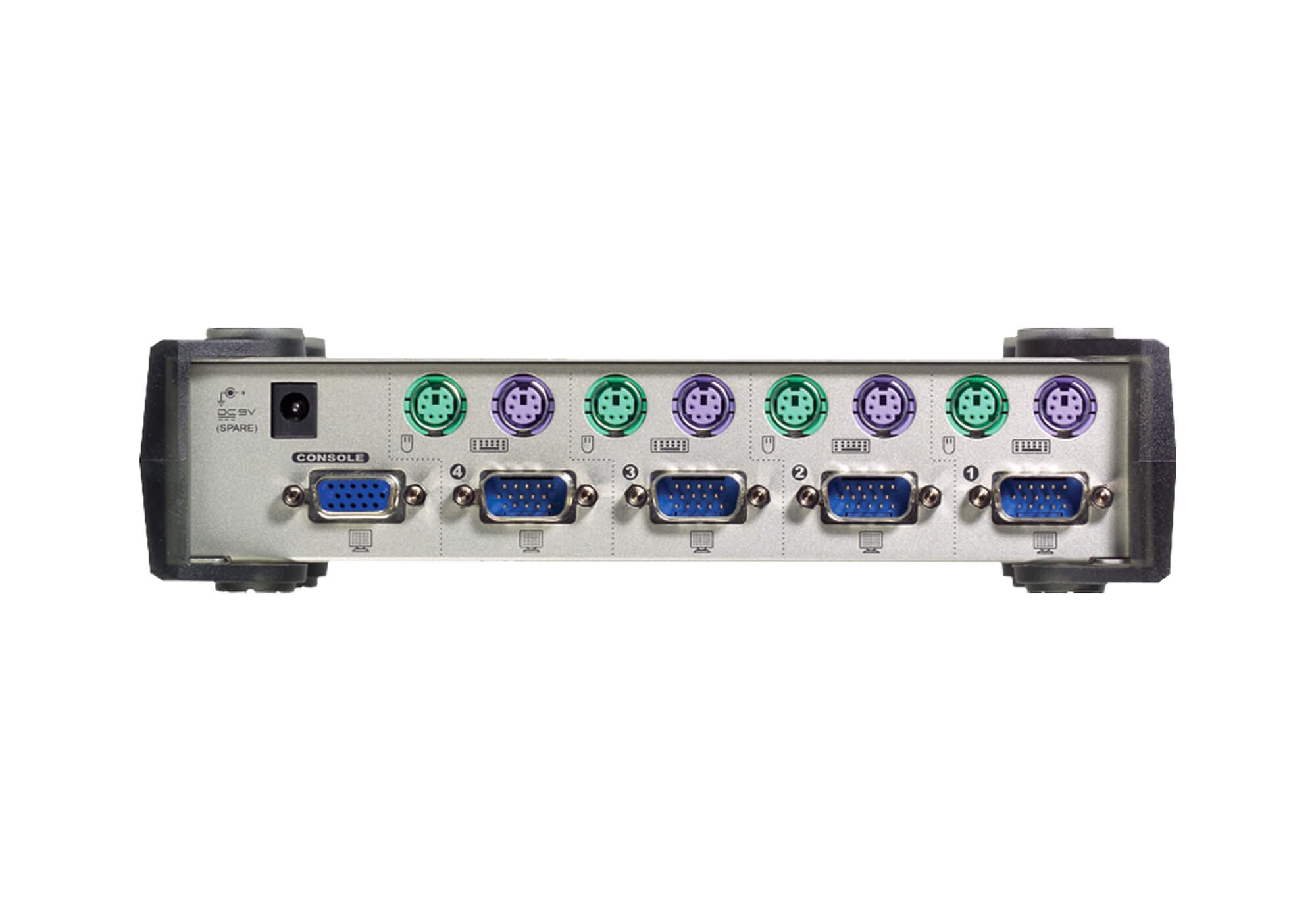 4-Port PS/2 VGA KVM Switch — view 2