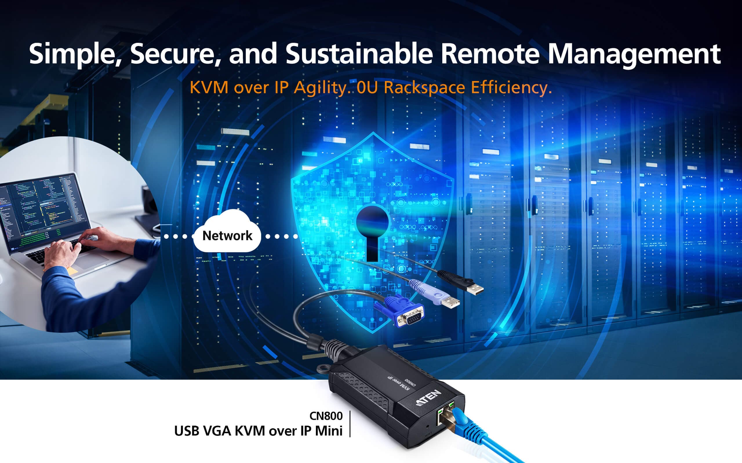 USB VGA KVM over IP Mini — изглед 4