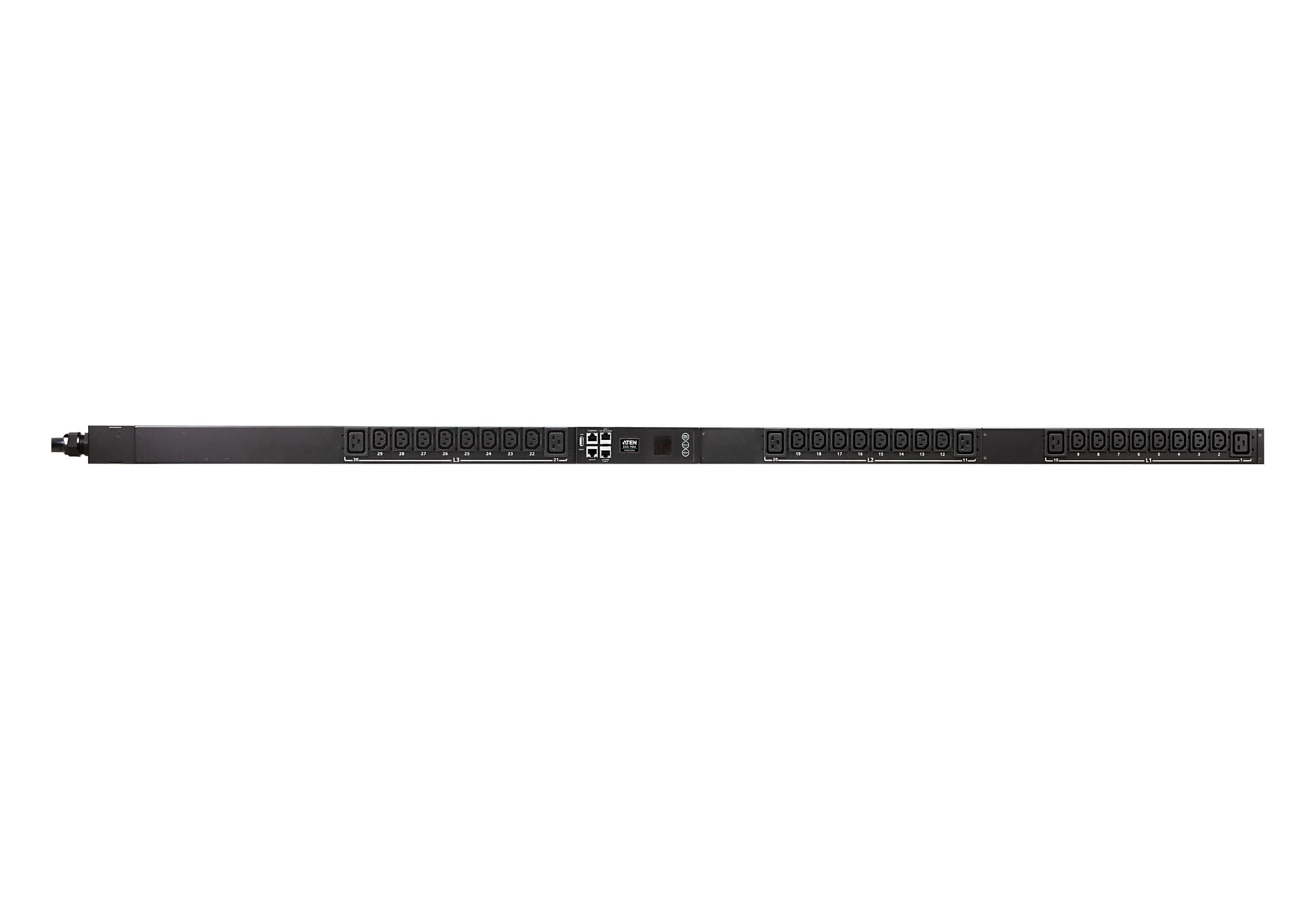 20A/16A 30-Outlet 3-Phase Metered eco PDU — изглед 2