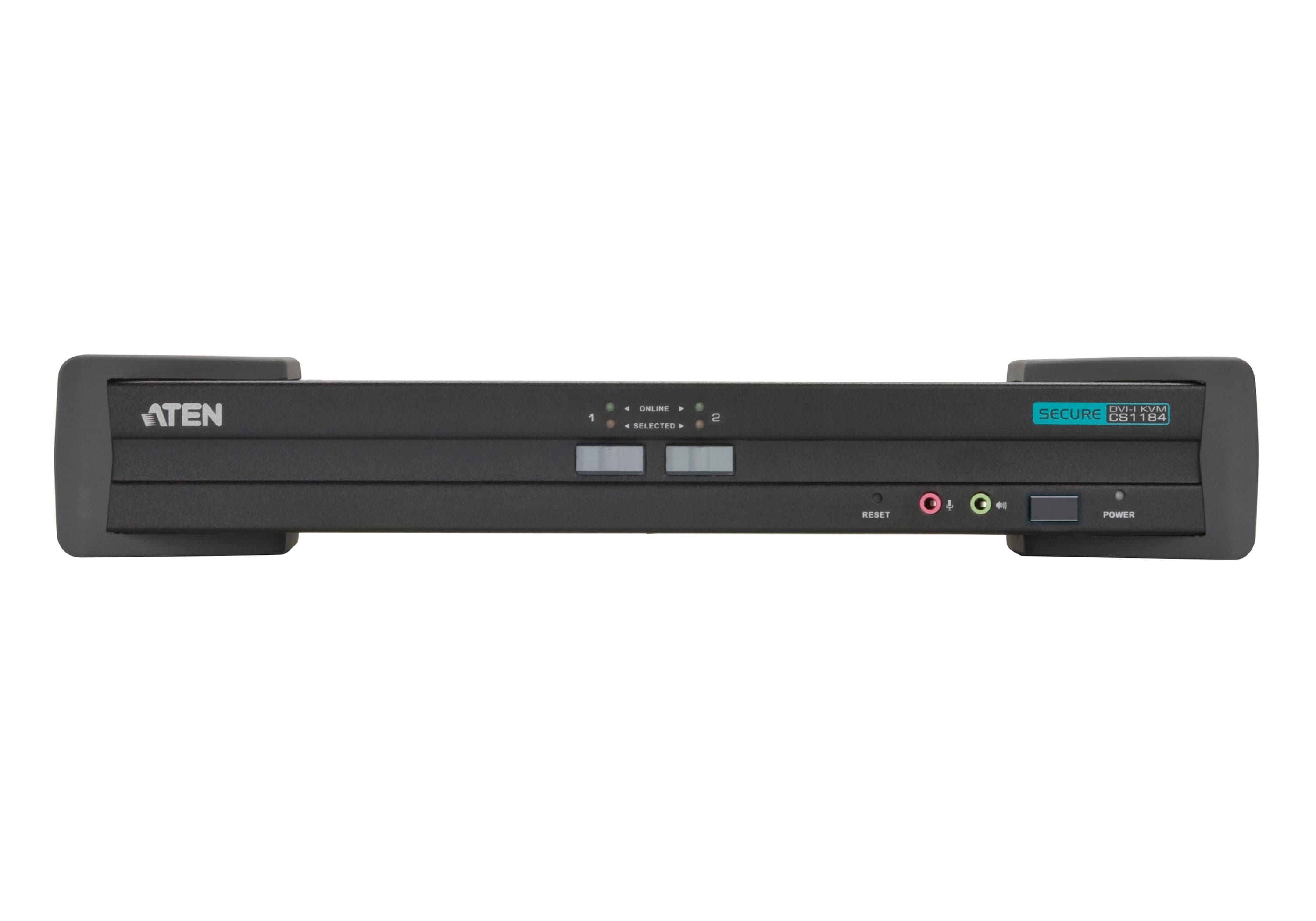 2-Port USB DVI Secure KVM Switch — view 2