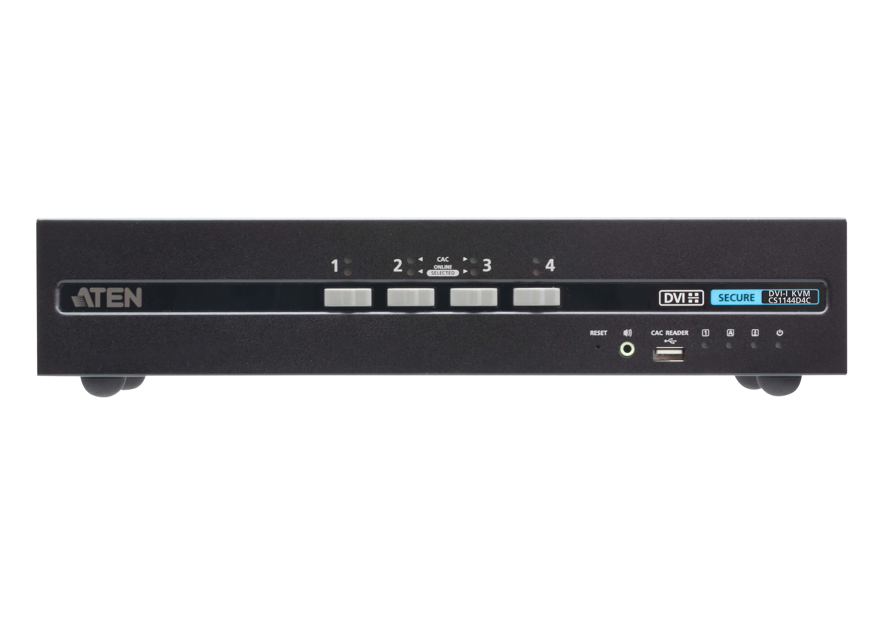 4-Port USB DVI Dual Display Secure KVM Switch with CAC (PSD PP v4.0 Compliant) — изглед 2