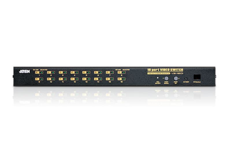 16-Port Video Switch — изглед 2