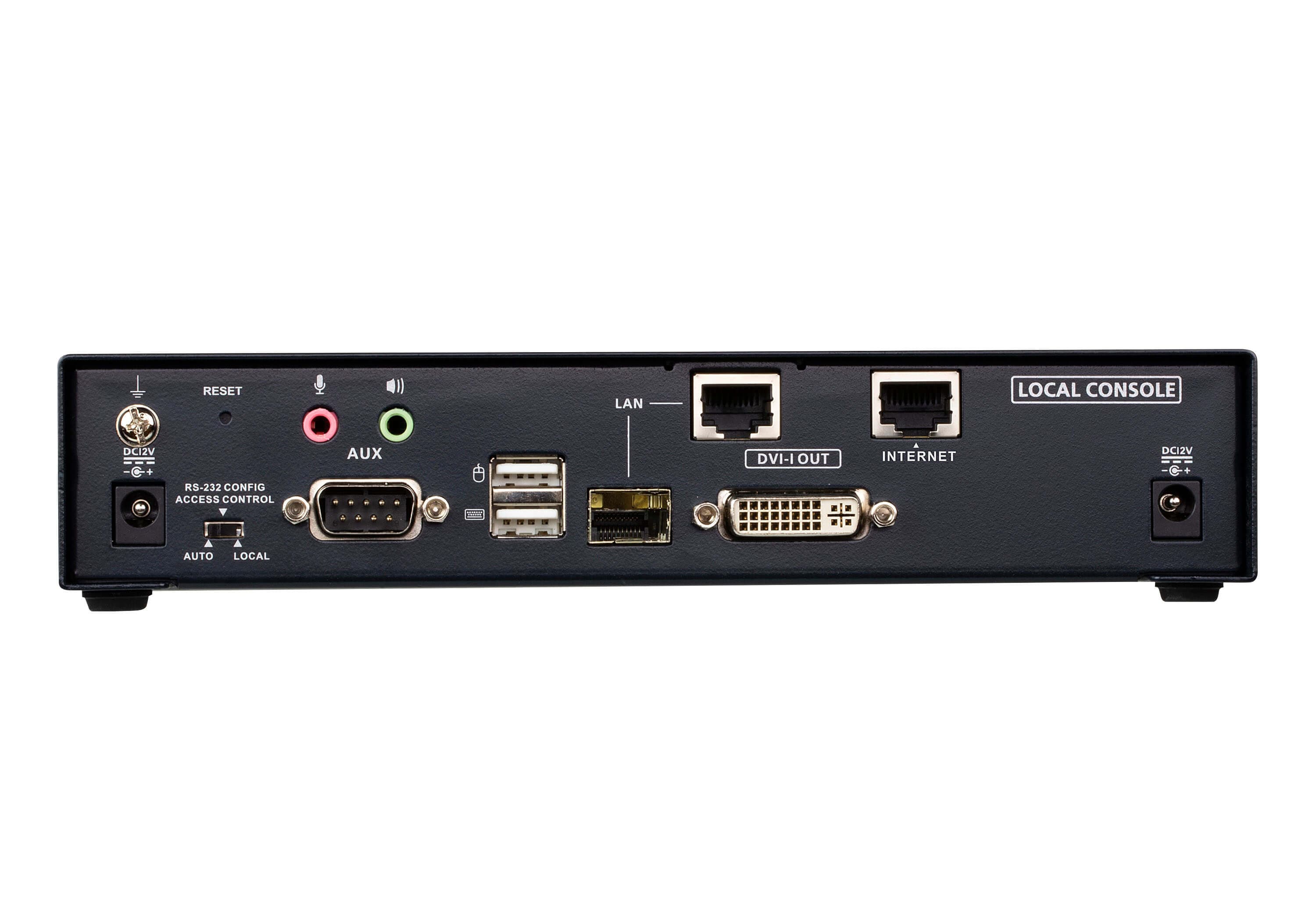 DVI-I Single Display KVM over IP Transmitter with Internet Access — изглед 2