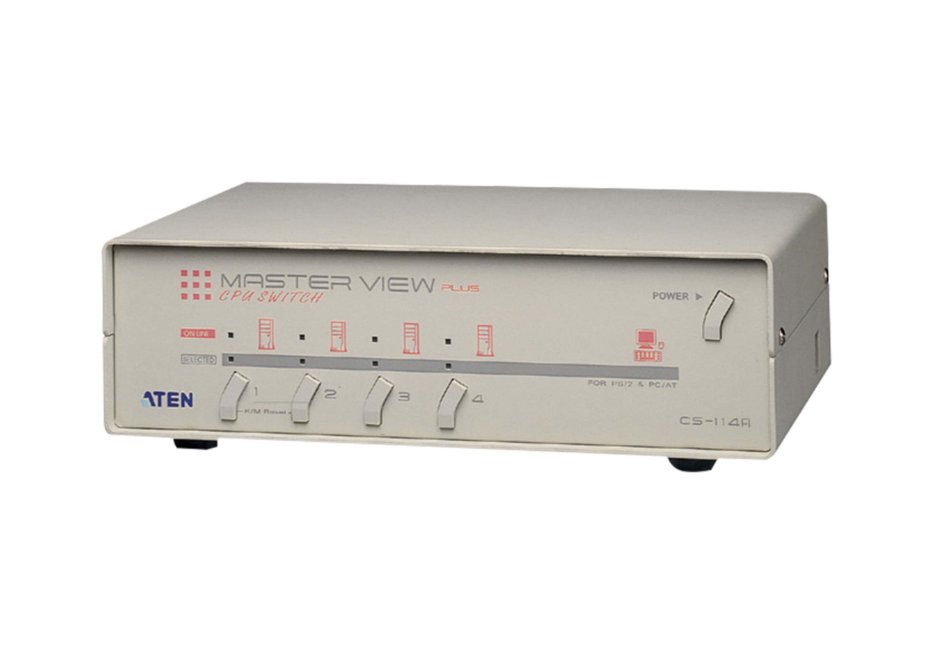4-Port PS/2 KVM Switch