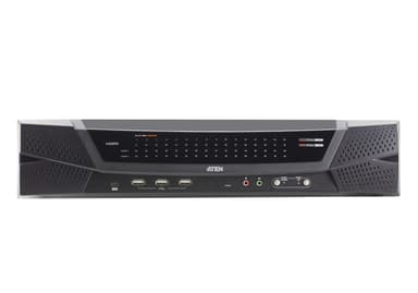 1-Local/4-Remote Shared Access 64-Port Multi-Interface Cat 5 KVM over IP Switch