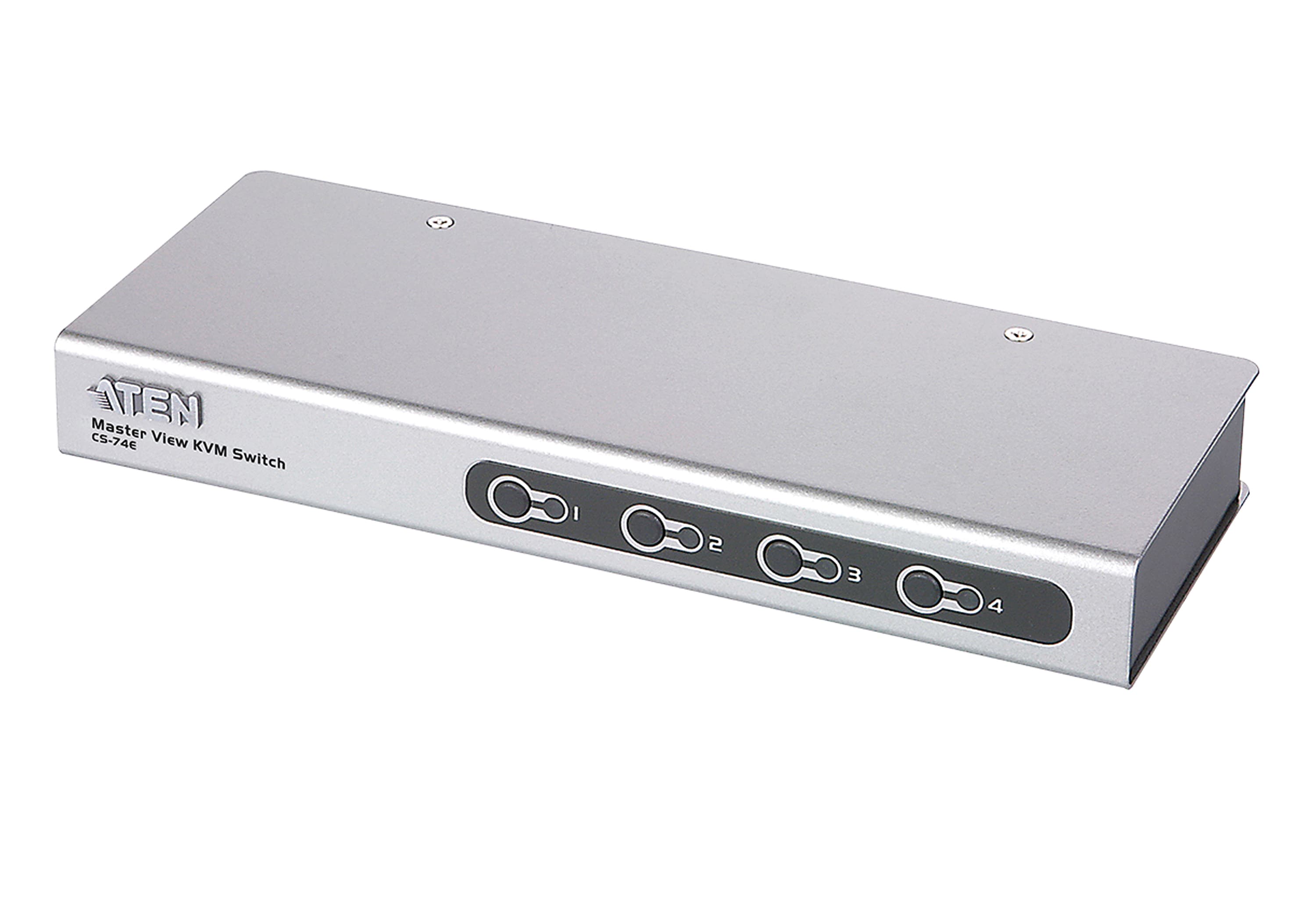 4-Port PS/2 VGA Slim KVM Switch