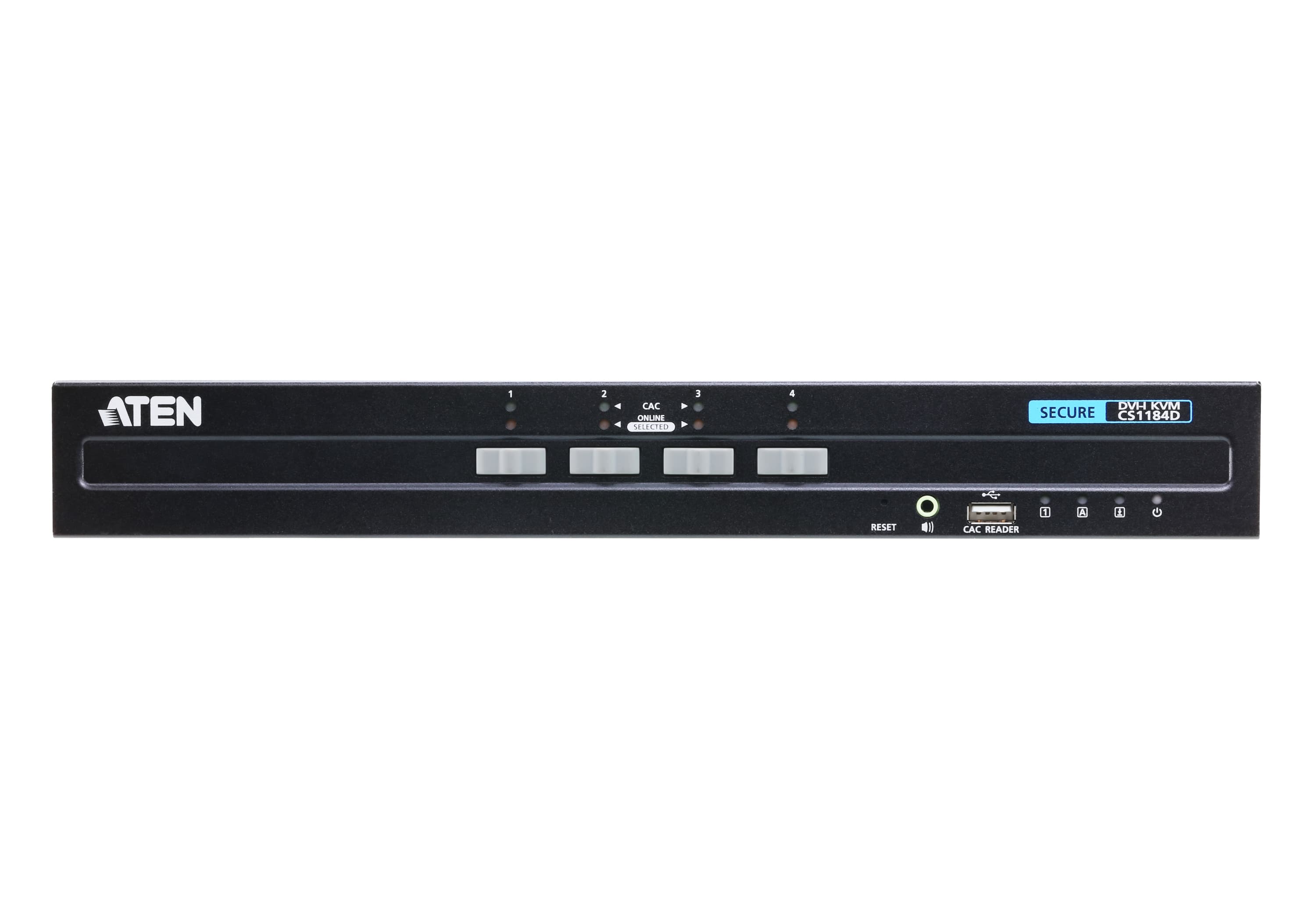 4-Port USB DVI Secure KVM Switch (PSS PP v3.0 Compliant)