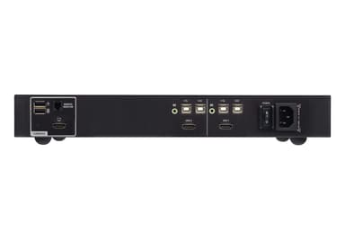 2-Port USB HDMI Secure KVM Switch with CAC (PSD PP v4.0 Compliant)