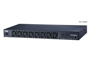 15A/10A 8-Outlet 1U Outlet-Metered eco PDU