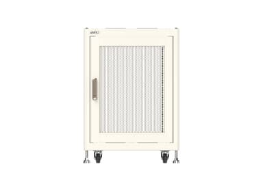 15U Standard Rack with Perforated Front and Rear Doors