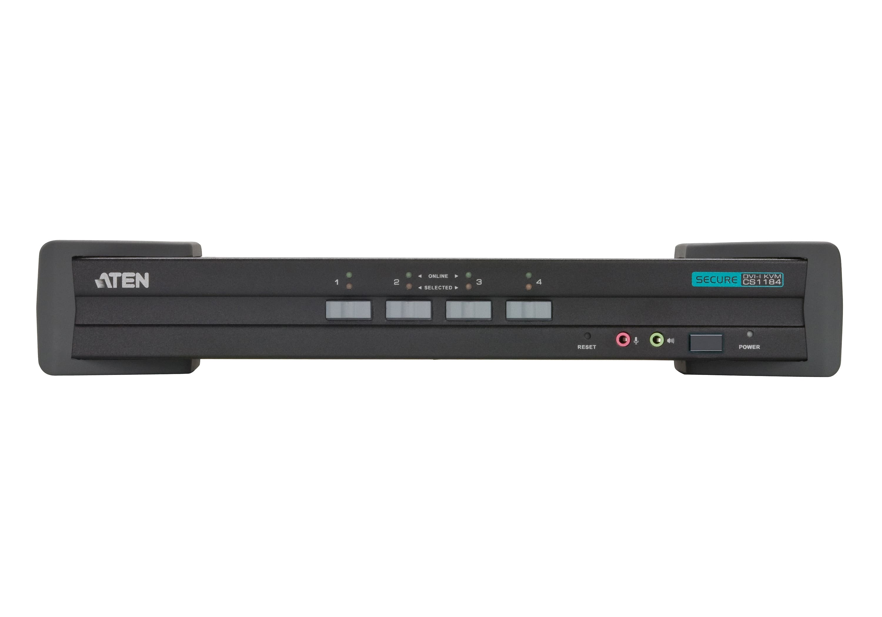 4-Port USB DVI Secure KVM Switch — view 2