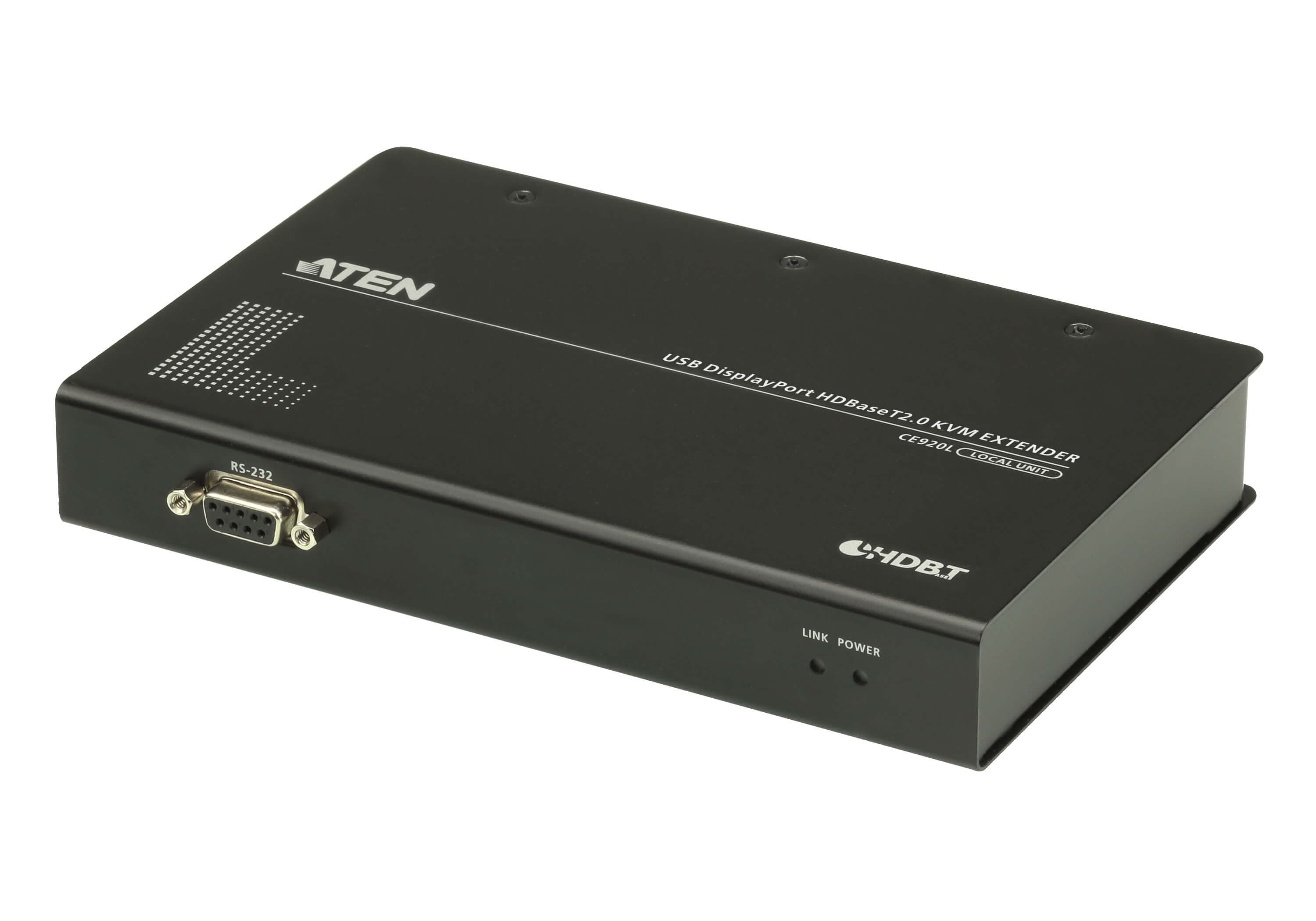USB DisplayPort HDBaseT™ 2.0 KVM Extender (Local Unit) (4K@100) — изглед 3