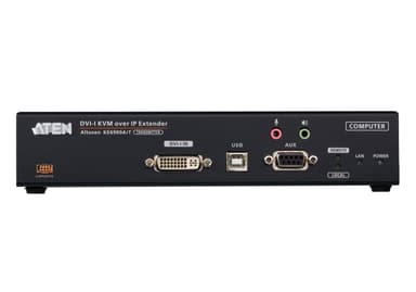 DVI-I Single Display KVM over IP Transmitter with Internet Access