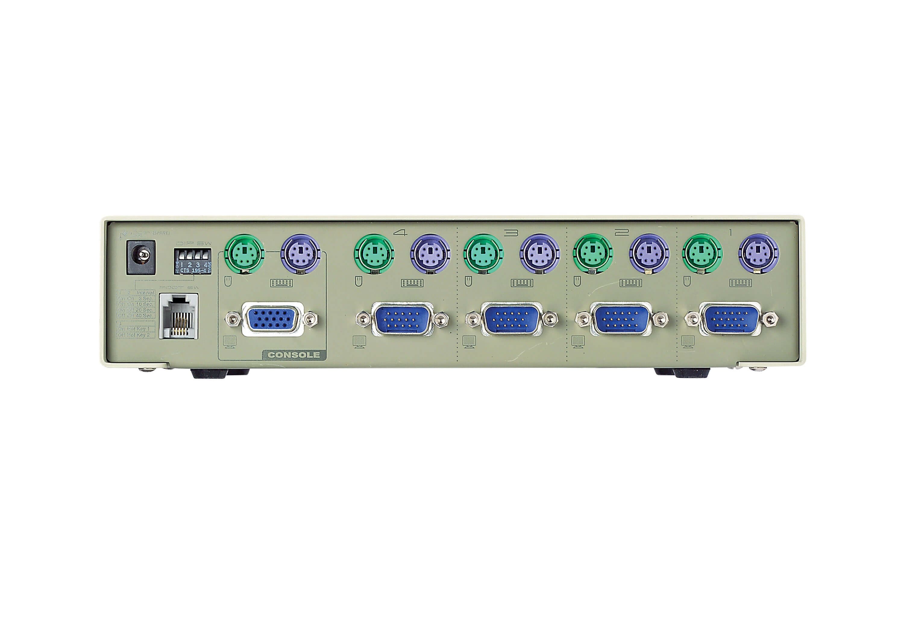 4-Port PS/2 KVM Switch