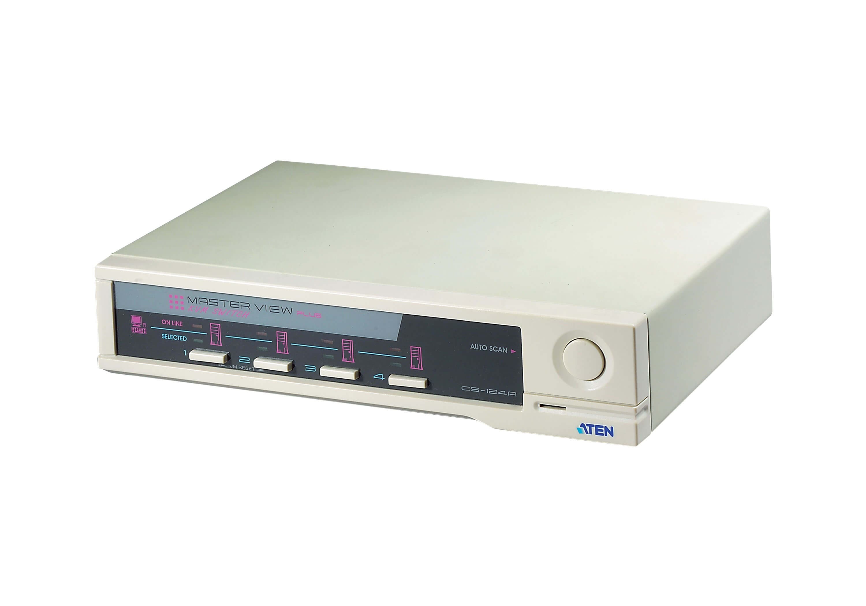 4-Port PS/2 KVM Switch — view 2