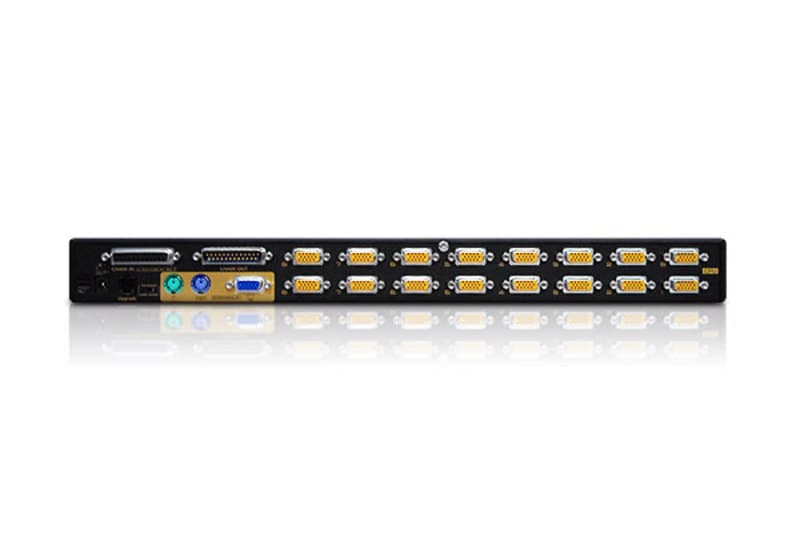 16-Port PS/2 VGA KVM Switch with Daisy-Chain Port — изглед 3