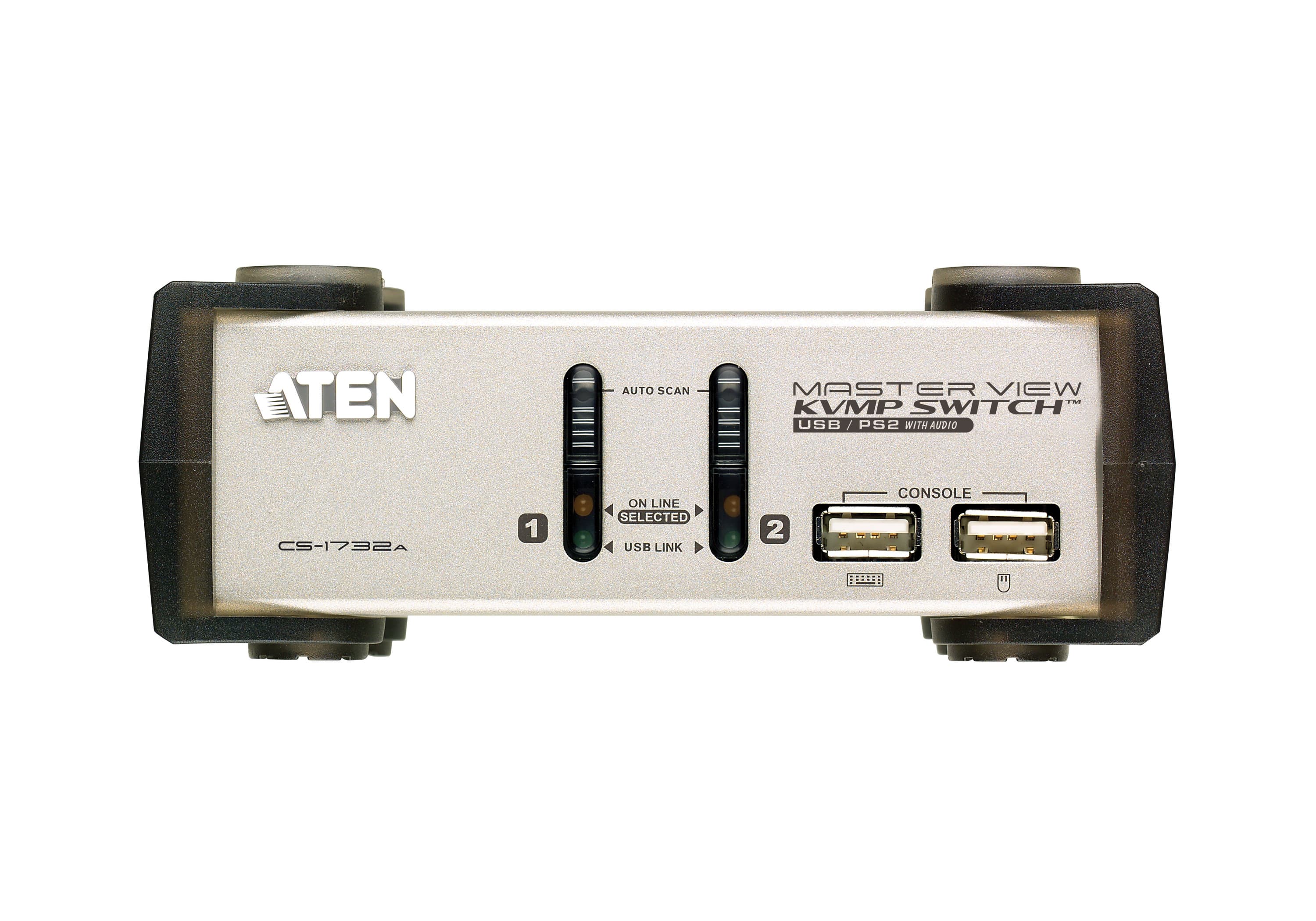 2-Port PS/2-USB VGA/Audio KVMP™ Switch — изглед 2