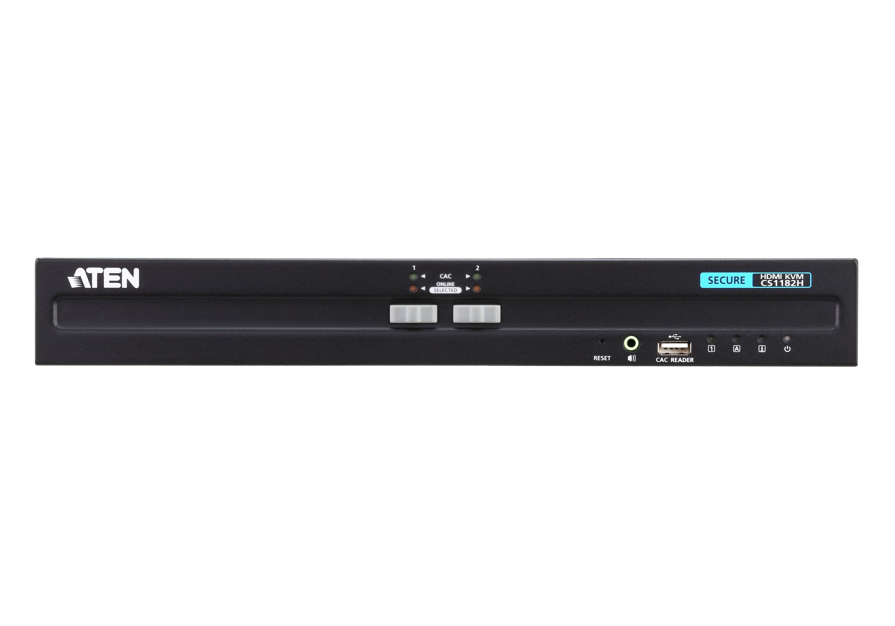2-Port USB HDMI Secure KVM Switch (PSS PP v3.0 Compliant)