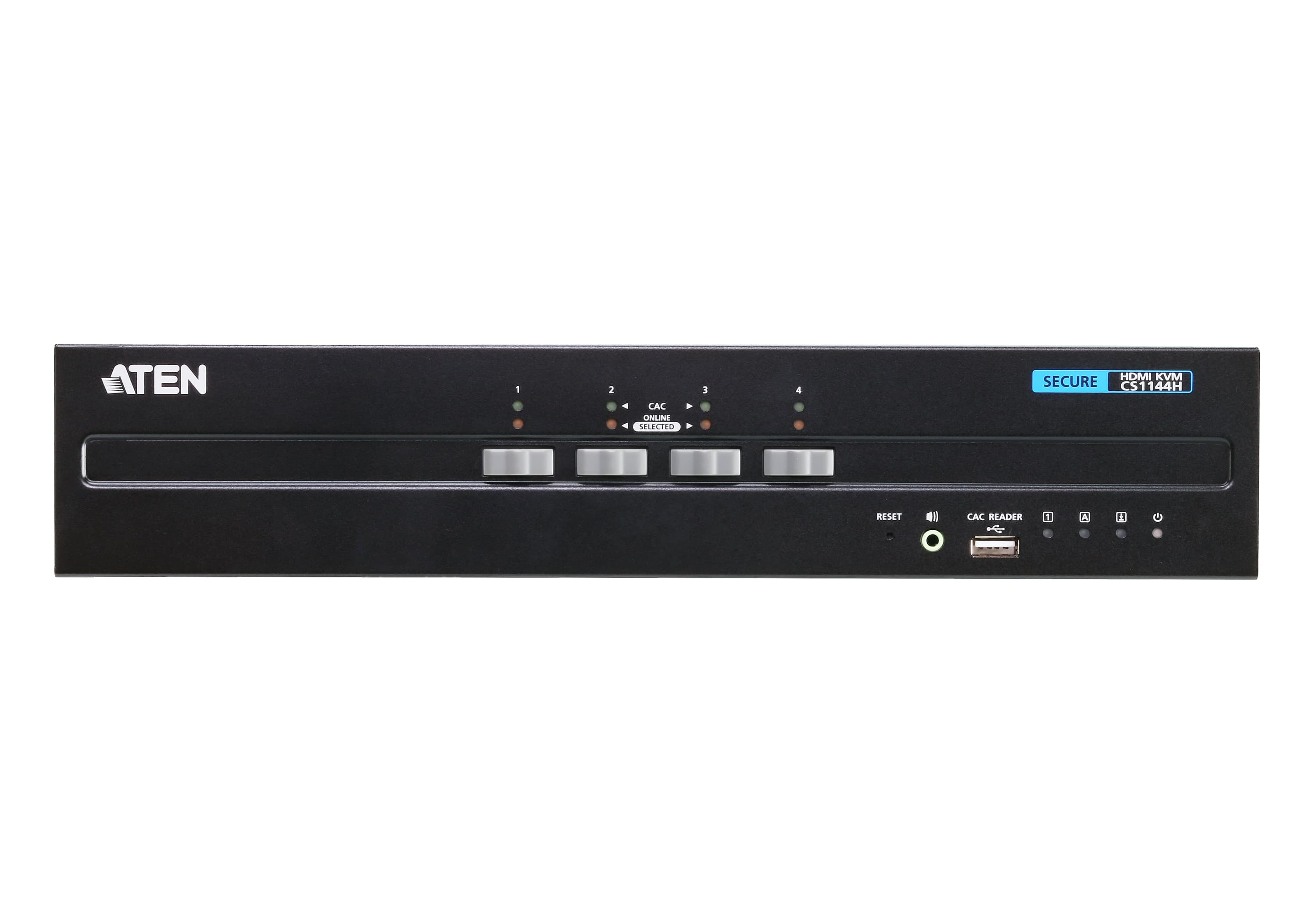 4-Port USB HDMI Dual Display Secure KVM Switch (PSS PP v3.0 Compliant)
