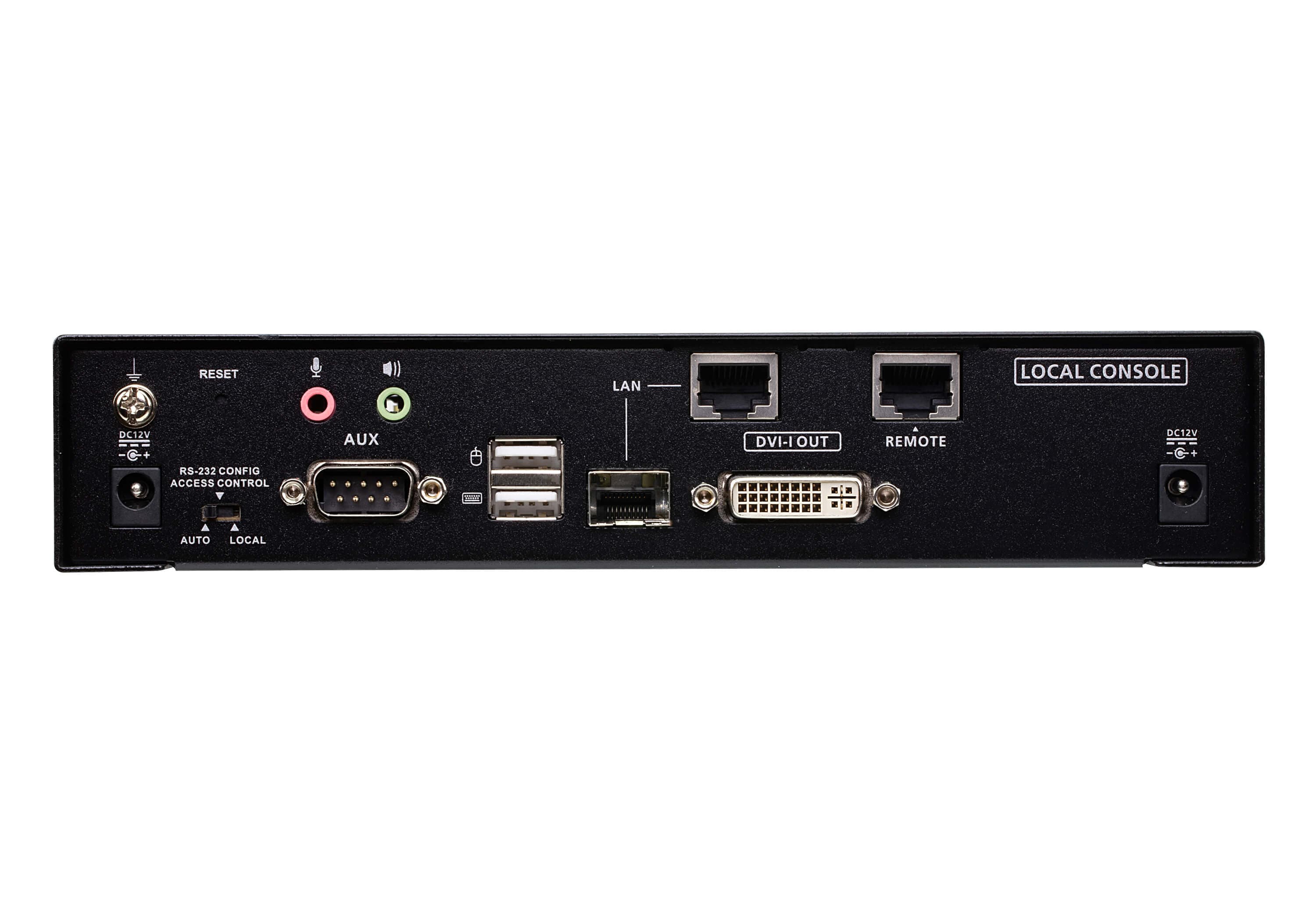 DVI-I Single Display KVM over IP Transmitter with Remote Access — изглед 2