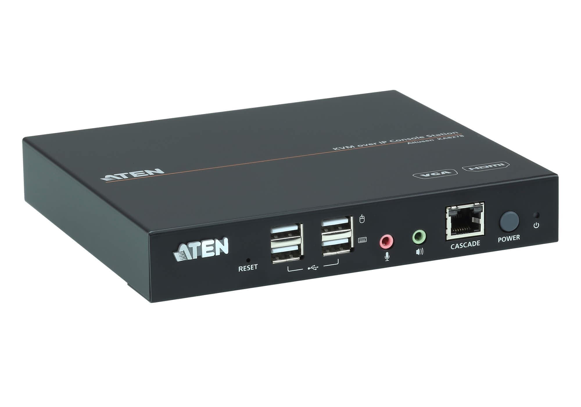 VGA/HDMI KVM over IP Console Station — изглед 4