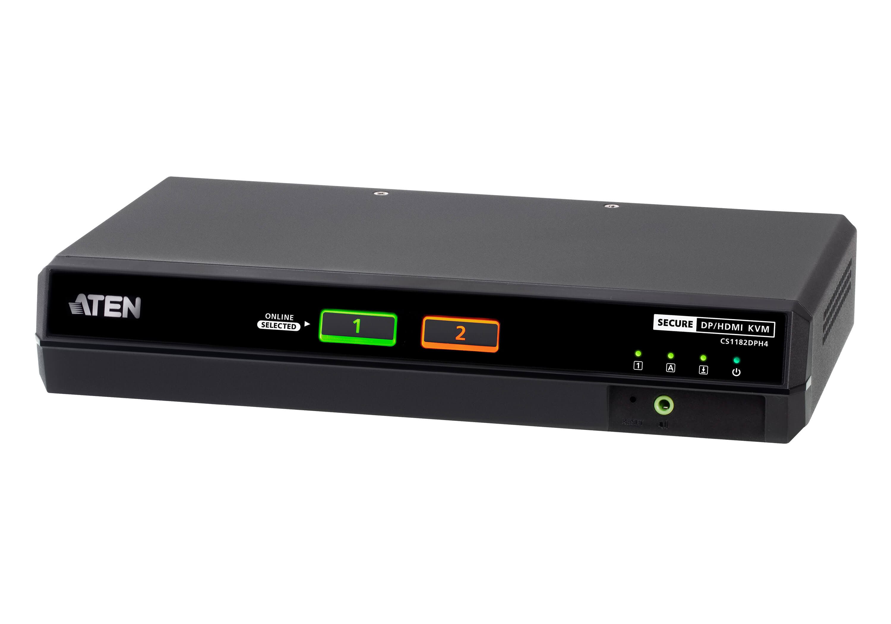 2-Port USB 5K DisplayPort/HDMI Universal Secure KVM Switch (PSD PP v4.0 Compliant) — view 3