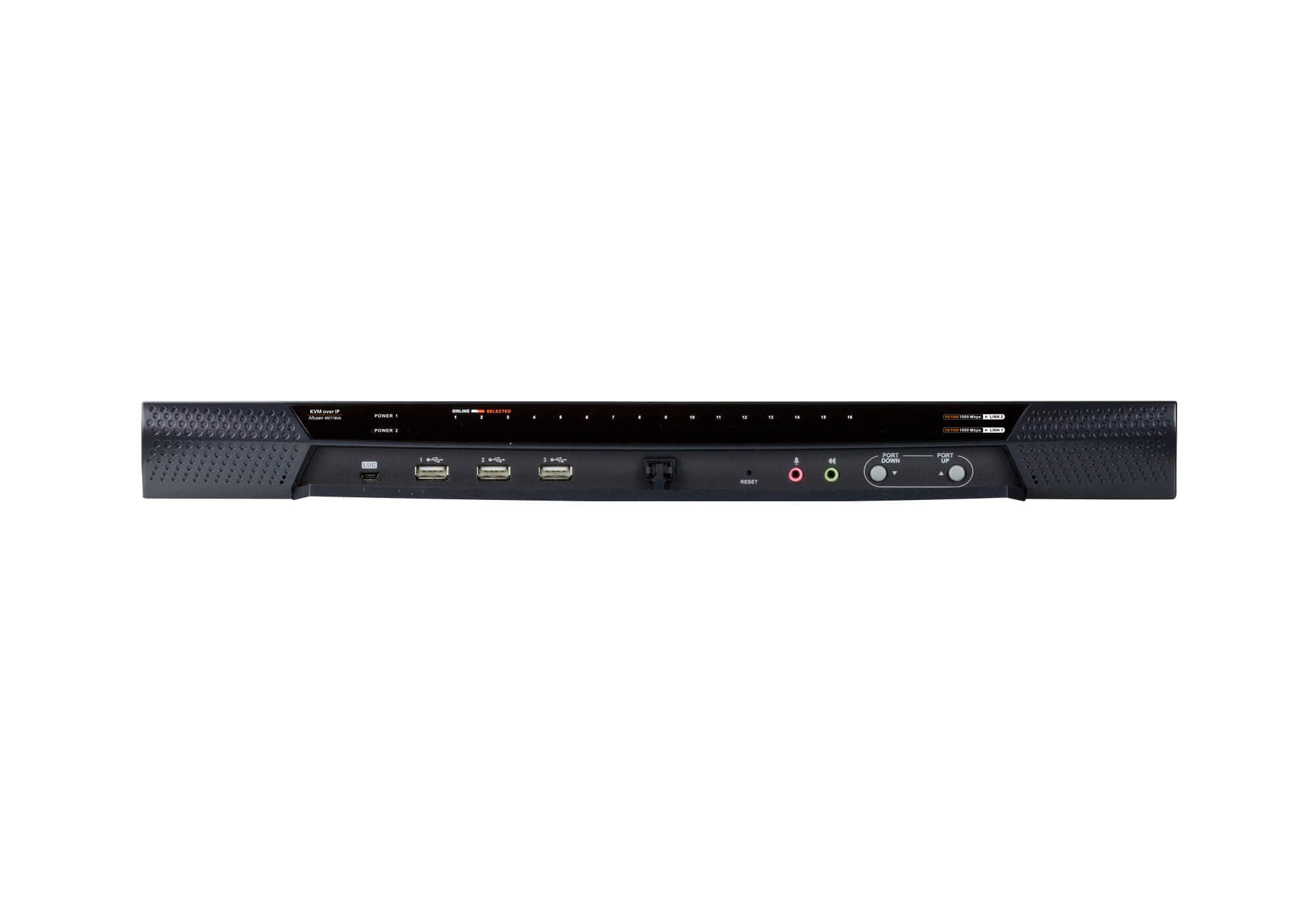 1-Local/1-Remote Access 16-Port Cat 5 KVM over IP Switch with Virtual Media (1920 x 1200)