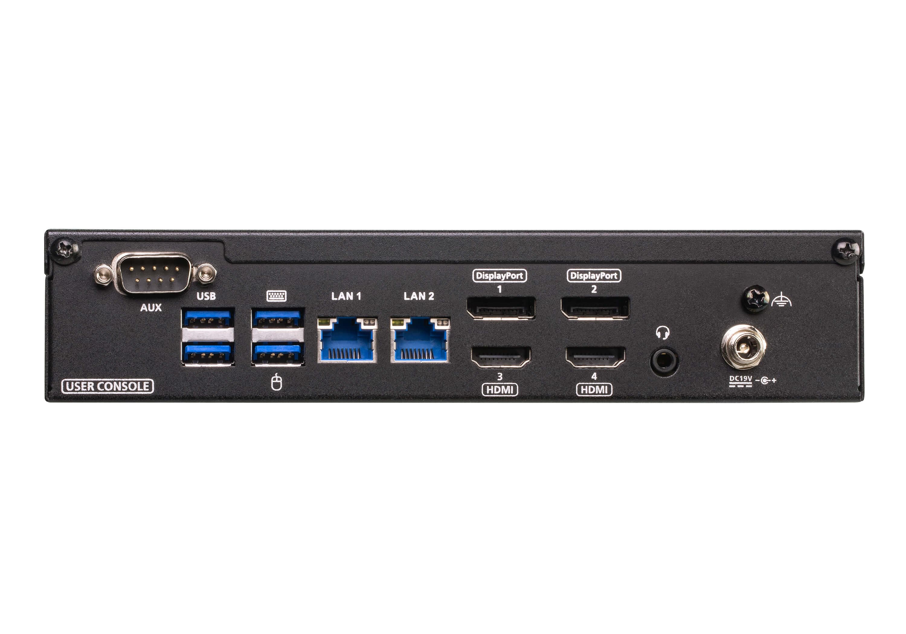 4K Quad-Display KVM over IP Multi-View Receiver — изглед 2