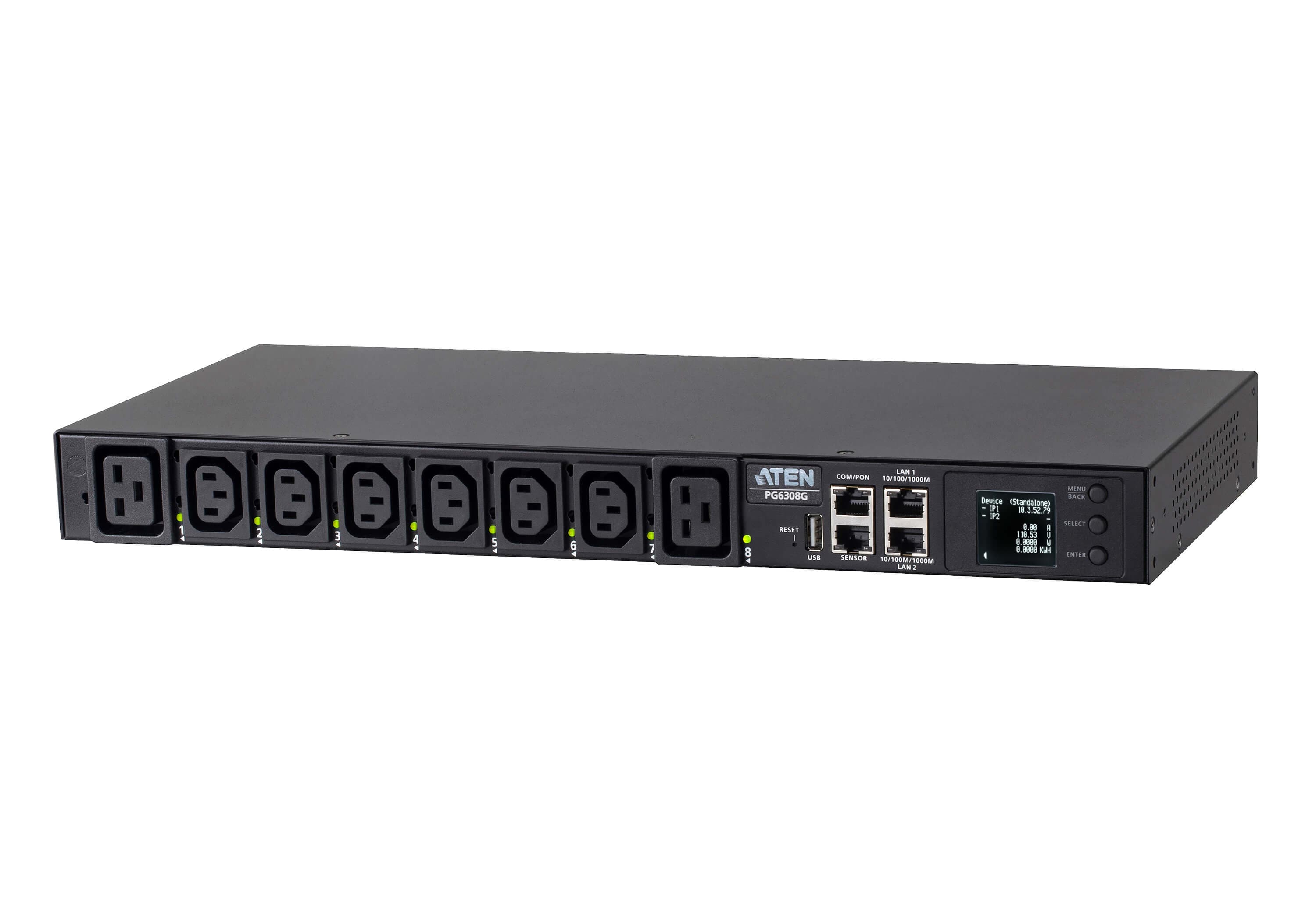 30A/32A 8-Outlet 1U Switched eco PDU — изглед 4