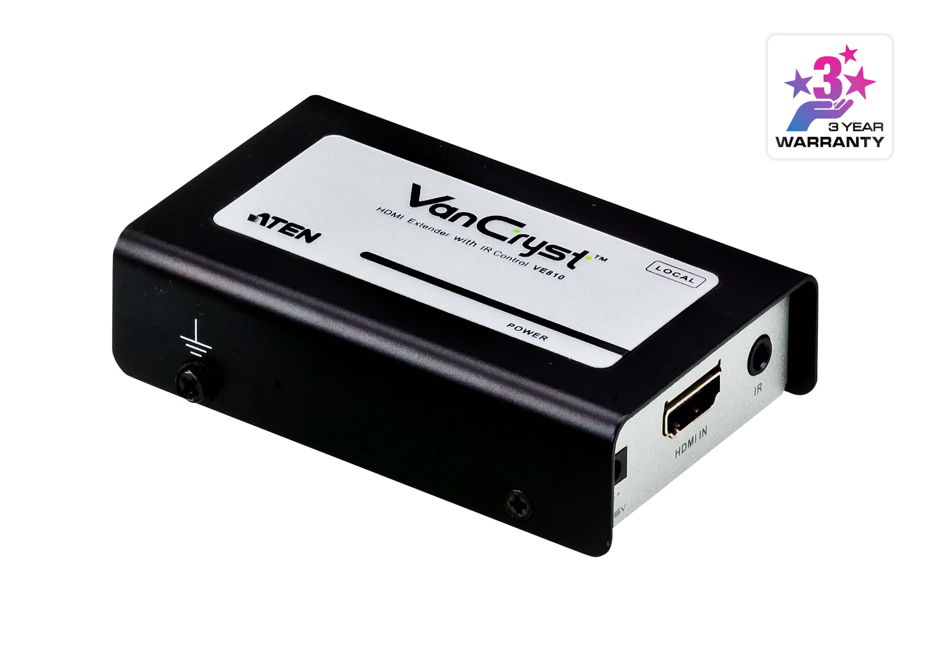 HDMI/IR Cat 5 Extender (1080p@40m) — изглед 3
