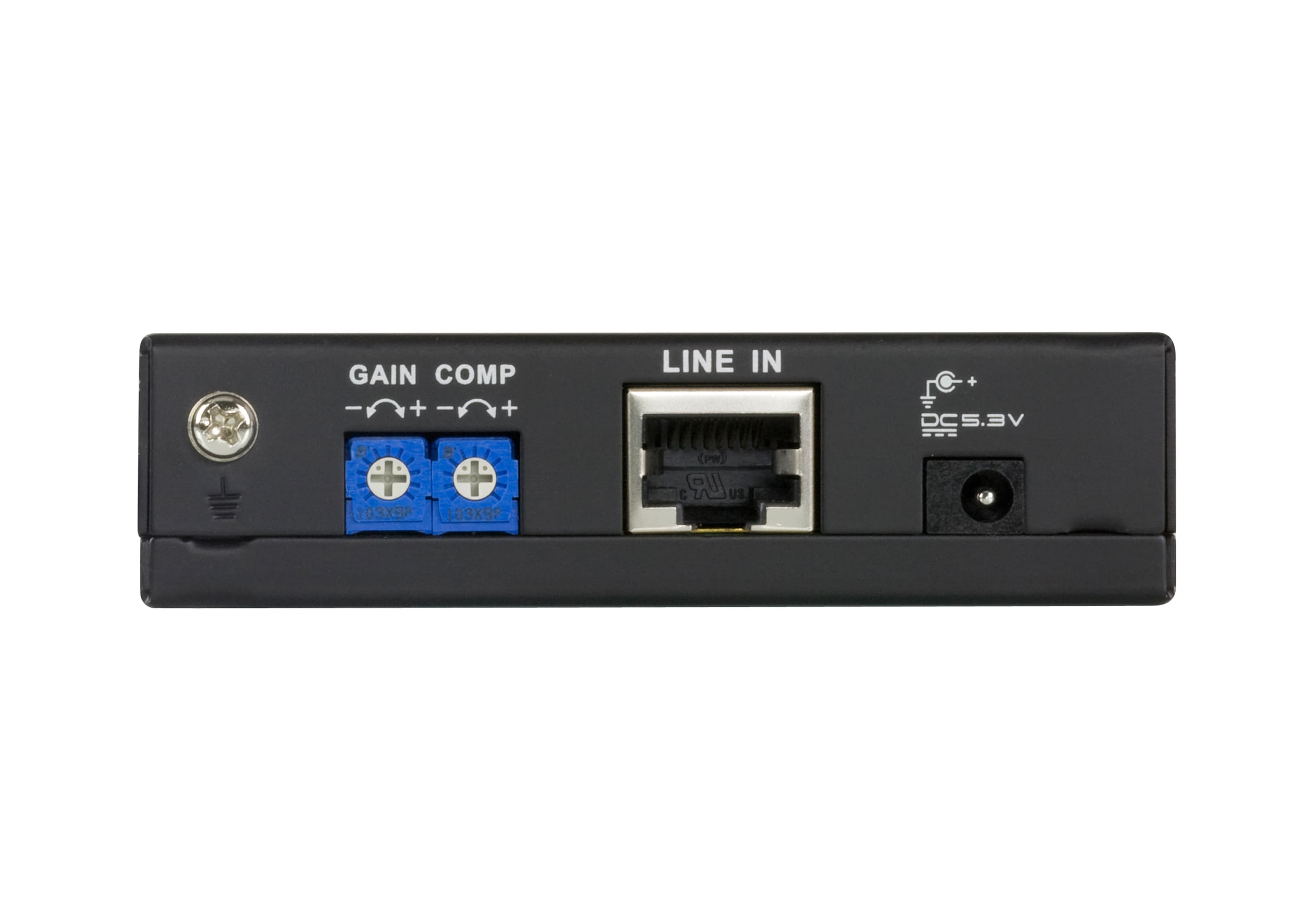VGA/Audio Cat 5 Receiver with Deskew (1280 x 1024@300m) — изглед 2