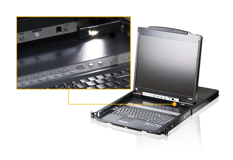 Dual Rail LCD Console (PS/2-USB, VGA) — изглед 3