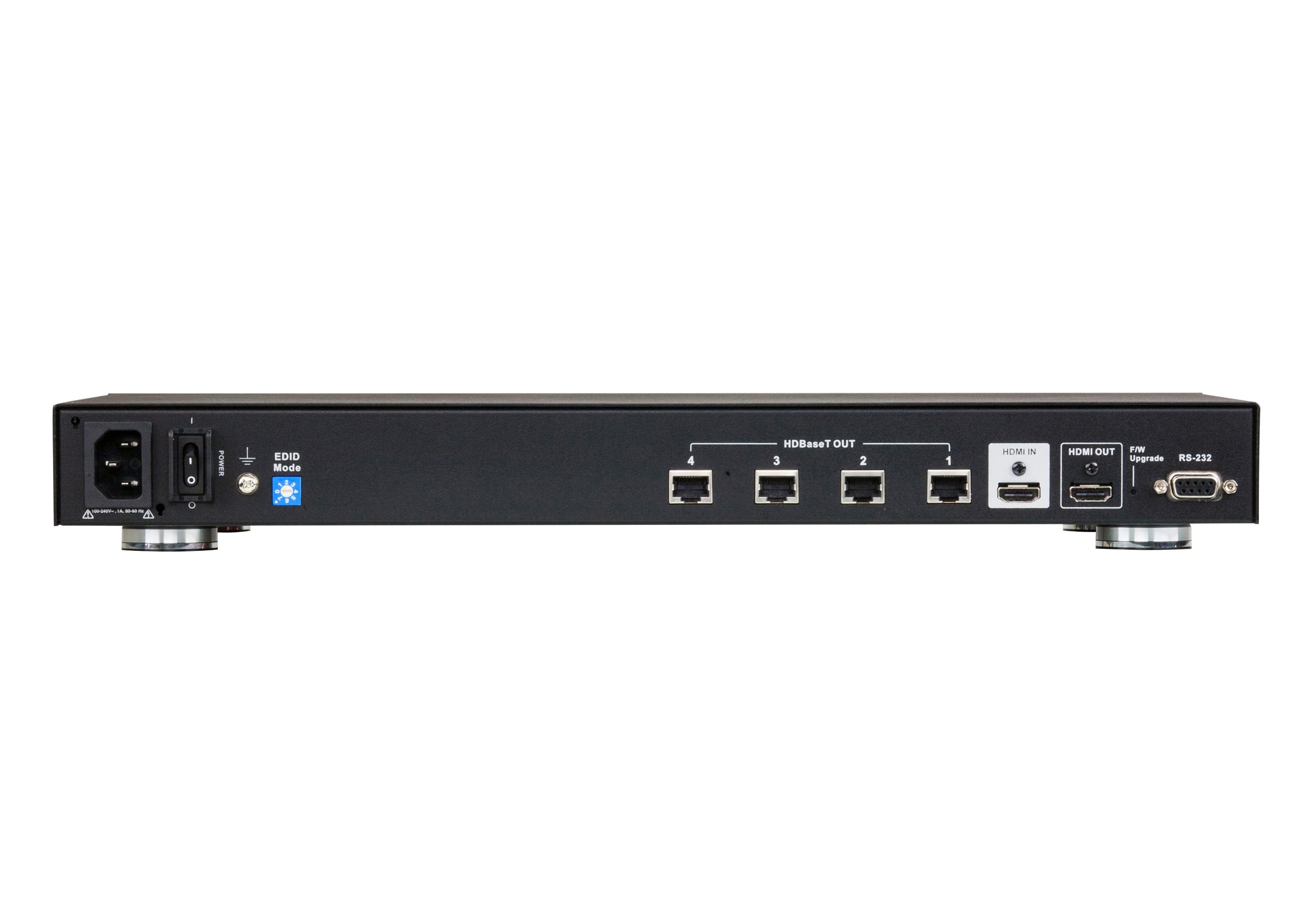 4-Port HDMI HDBaseT Splitter
(HDBaseT Class A) — изглед 3