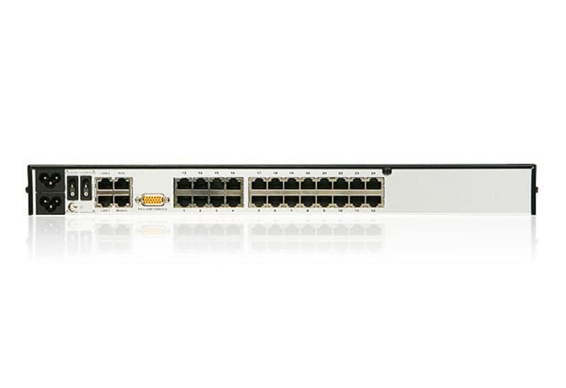 24-Port KVM over IP Switch
1 local / 4 remote user access — изглед 3