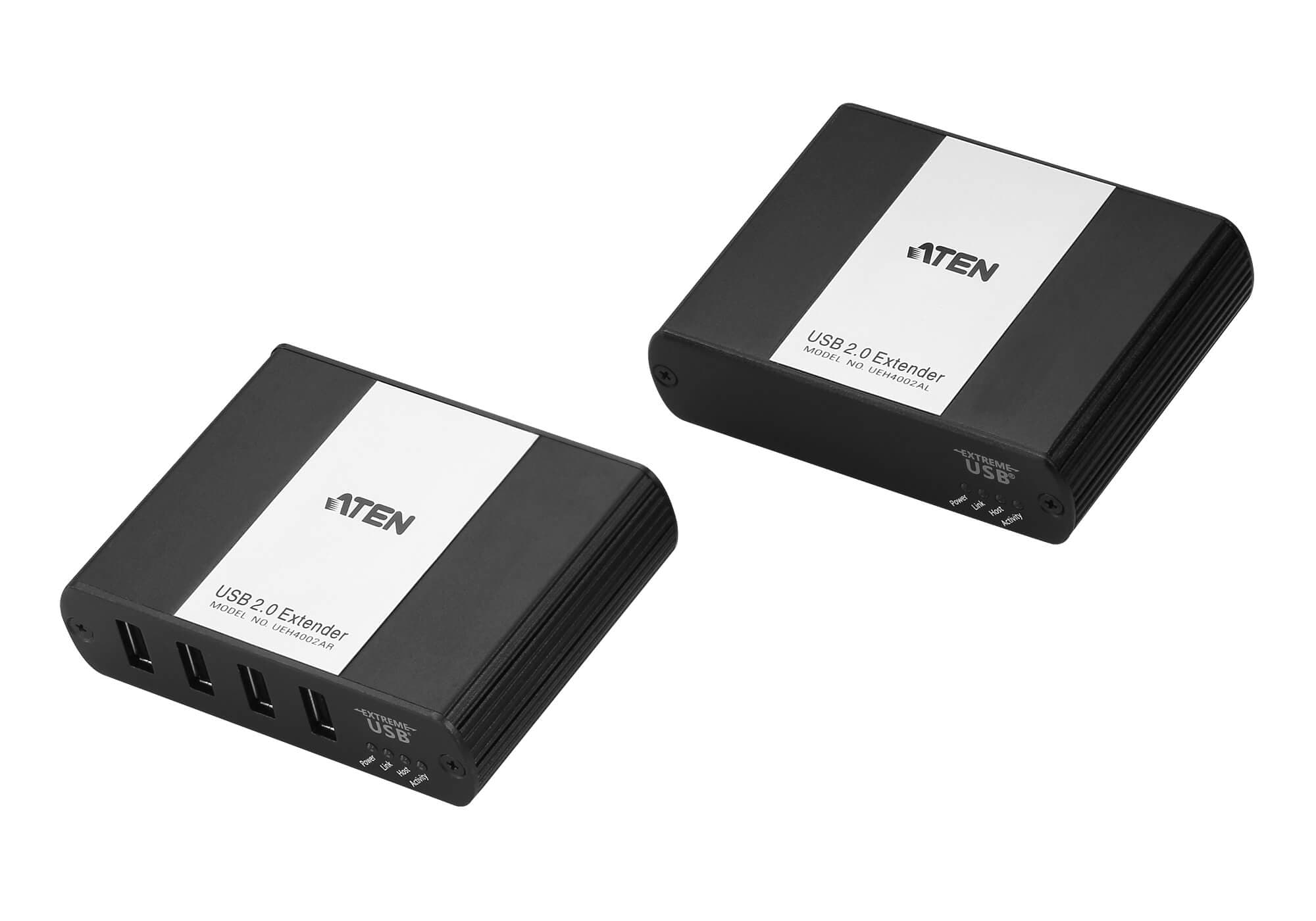4-Port USB 2.0 Cat 5 Extender (up to 100 m) — изглед 3