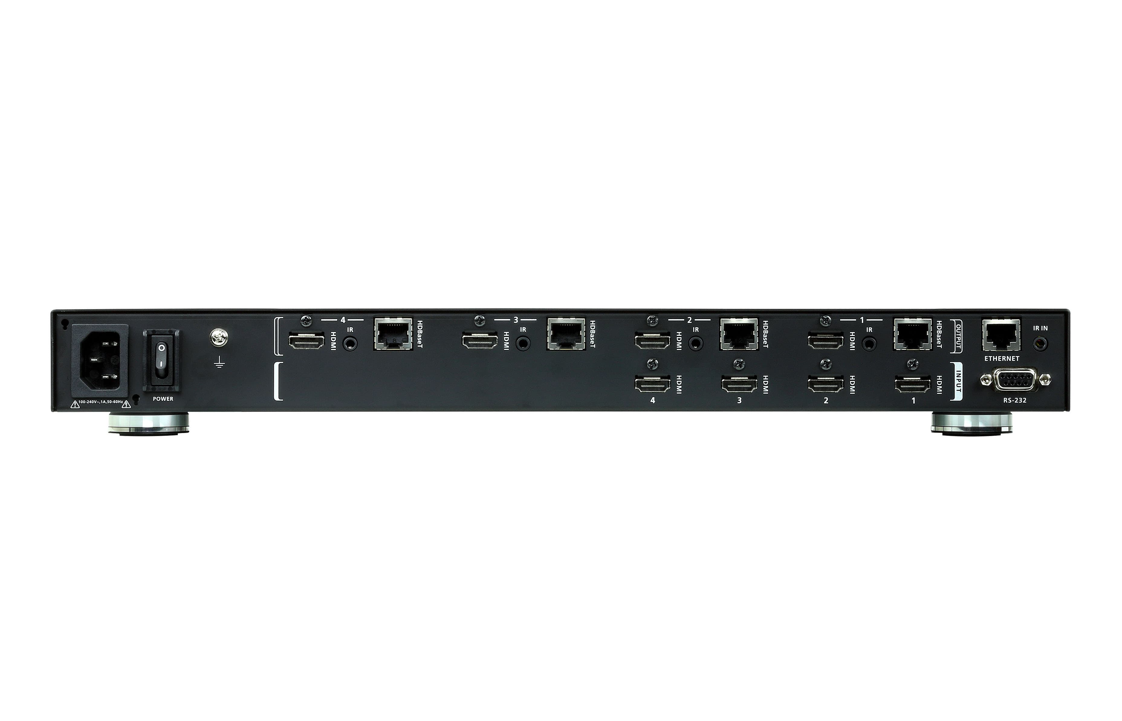 4 x 4 4K HDMI HDBaseT-Lite Matrix Switch — изглед 3