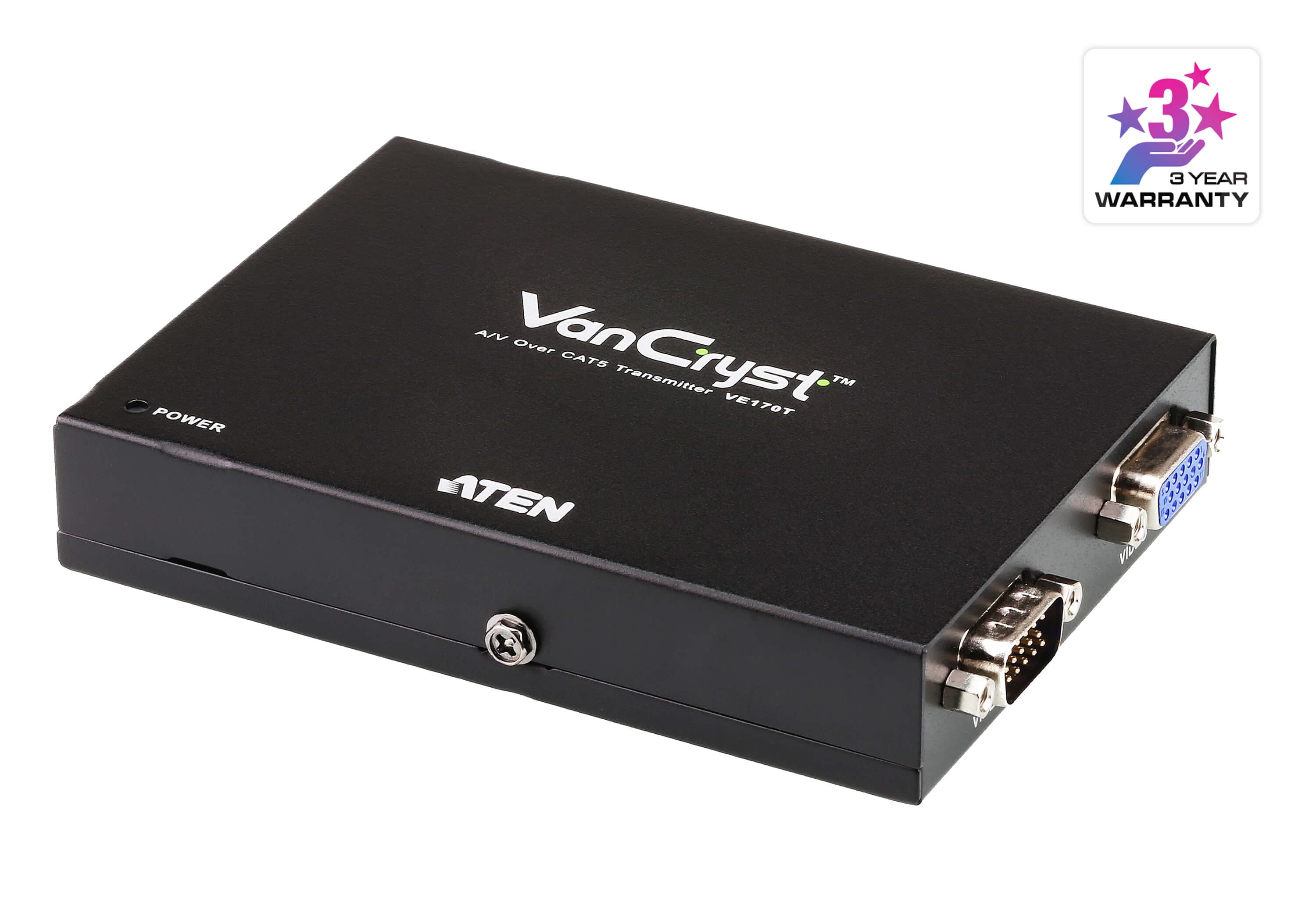 VGA / Audio Cat 5 Extender (1280 x 1024@300m) — изглед 3