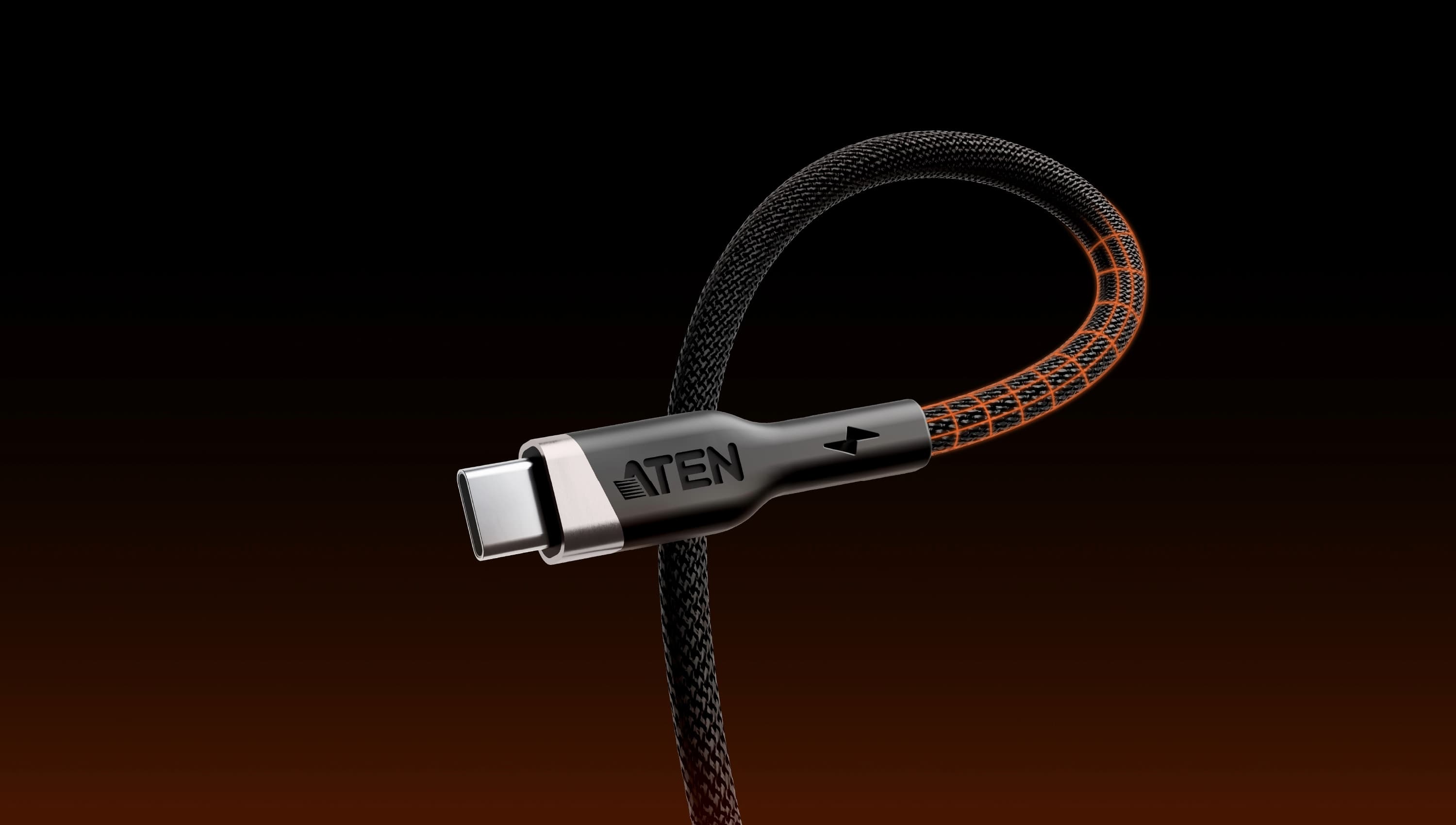 1m 240W USB-C to USB-C Braided Charging Cable — изглед 4