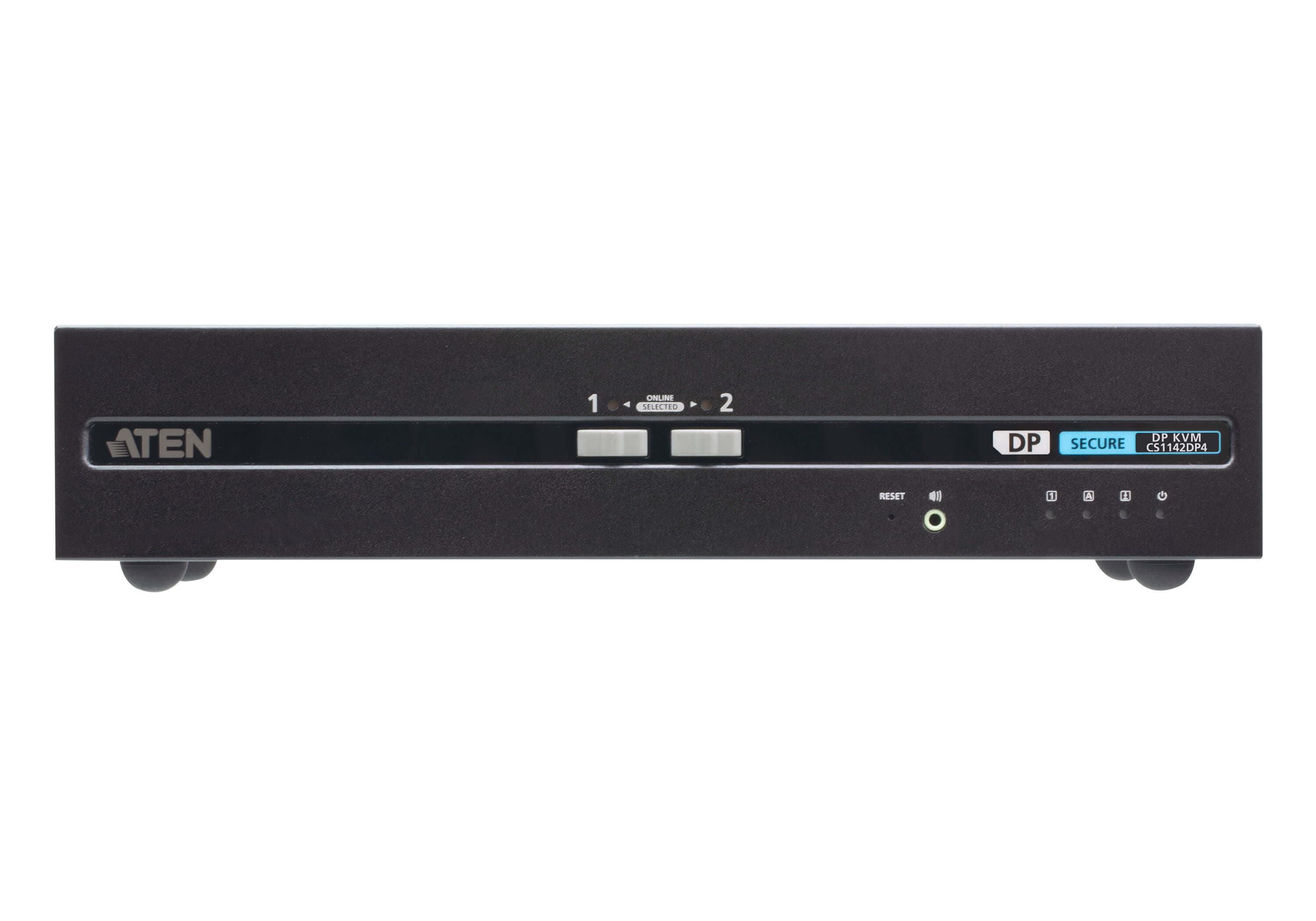 2-Port USB DisplayPort Dual Display Secure KVM Switch (PSD PP v4.0 Compliant) — view 2