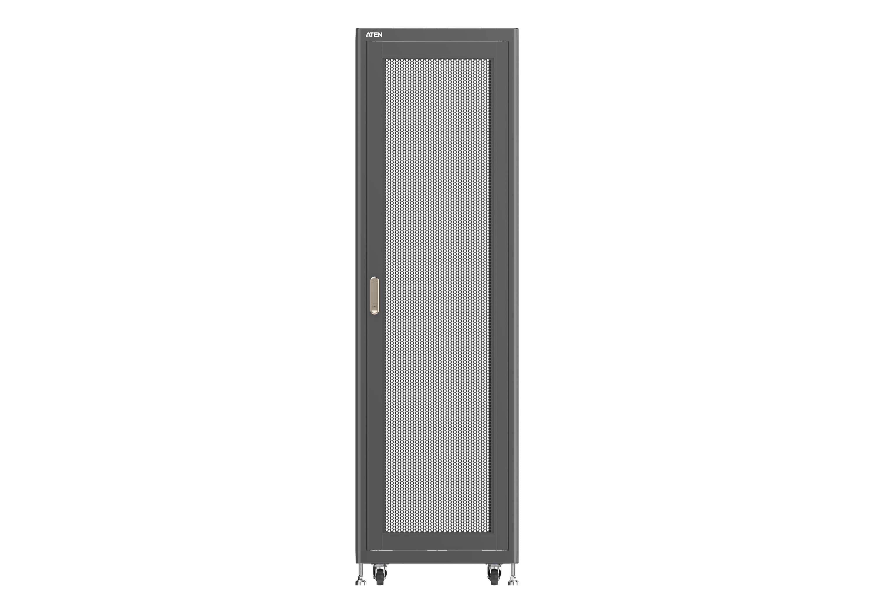 42U Standard Rack with Perforated Front and Rear Doors — изглед 4