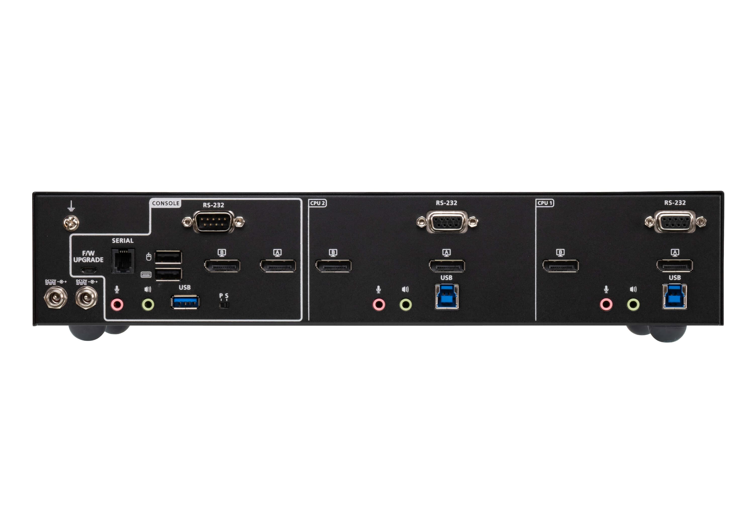 2-Port USB 3.0 4K DisplayPort Dual Display KVMP™ Switch for ATC — view 2