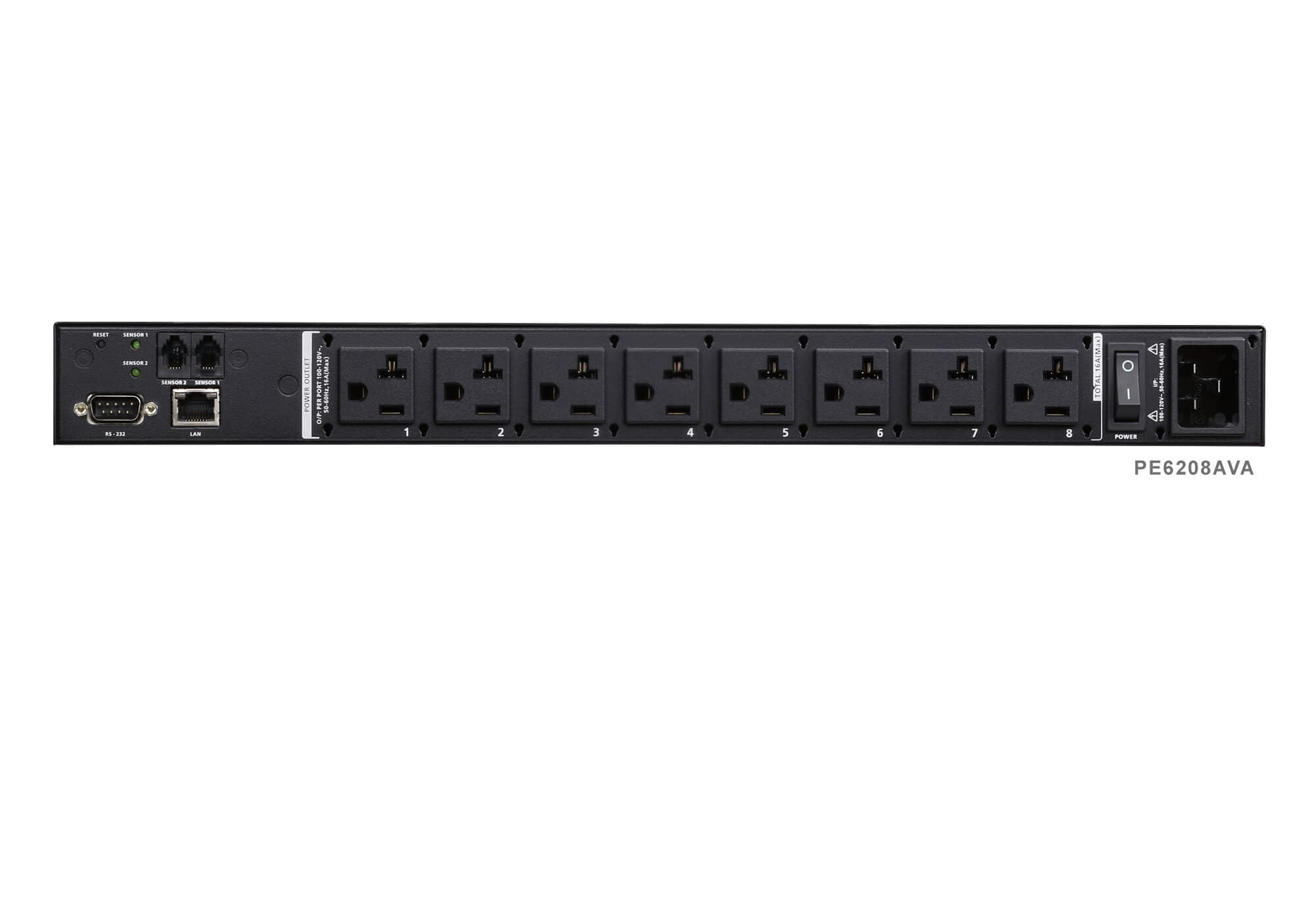 8-Outlet eco PDU — изглед 2