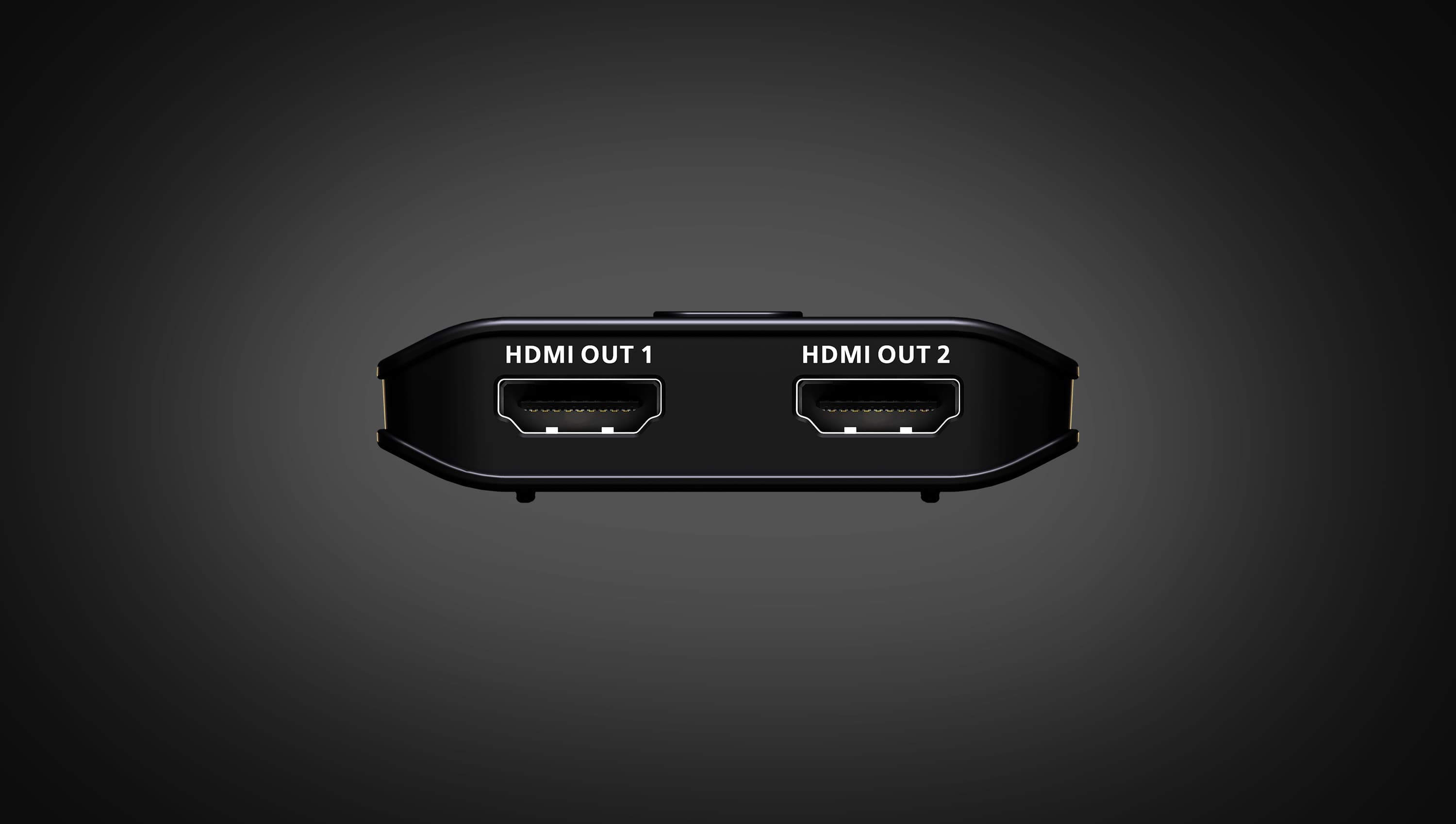 2-Port True 4K HDMI Splitter