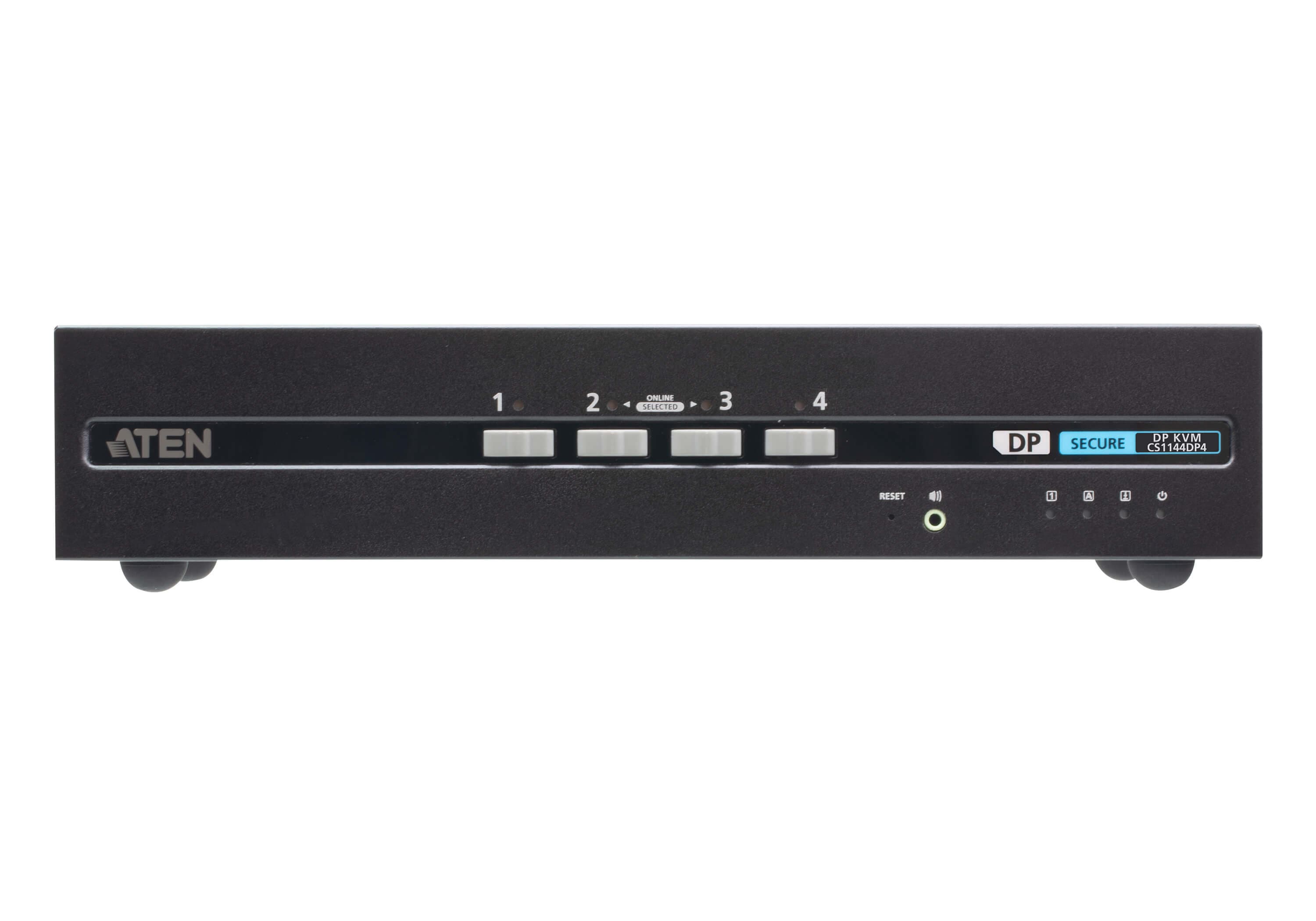 4-Port USB DisplayPort Dual Display Secure KVM Switch (PSD PP v4.0 Compliant) — view 2