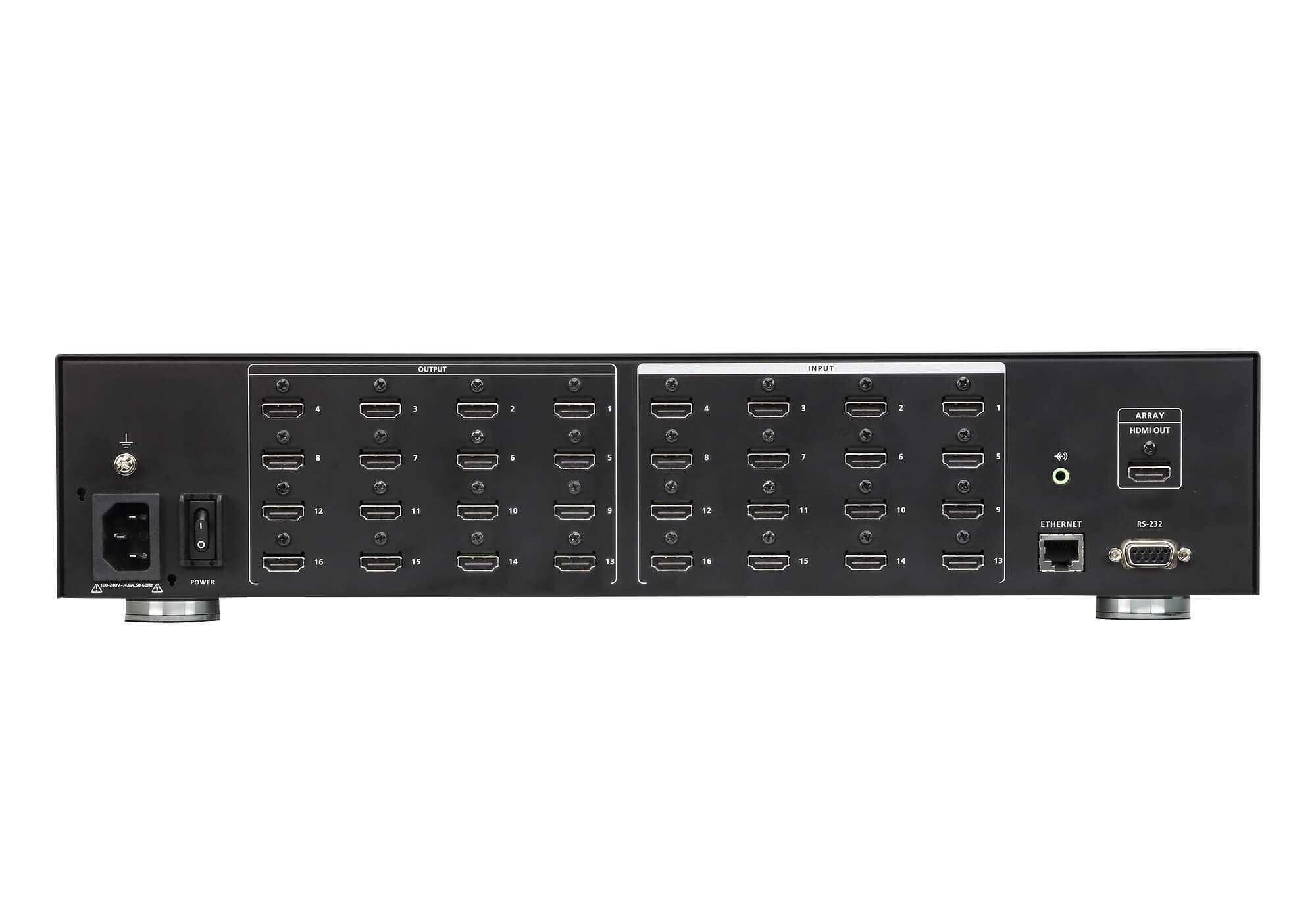 16 x 16 HDMI Matrix Switch with Scaler — изглед 2