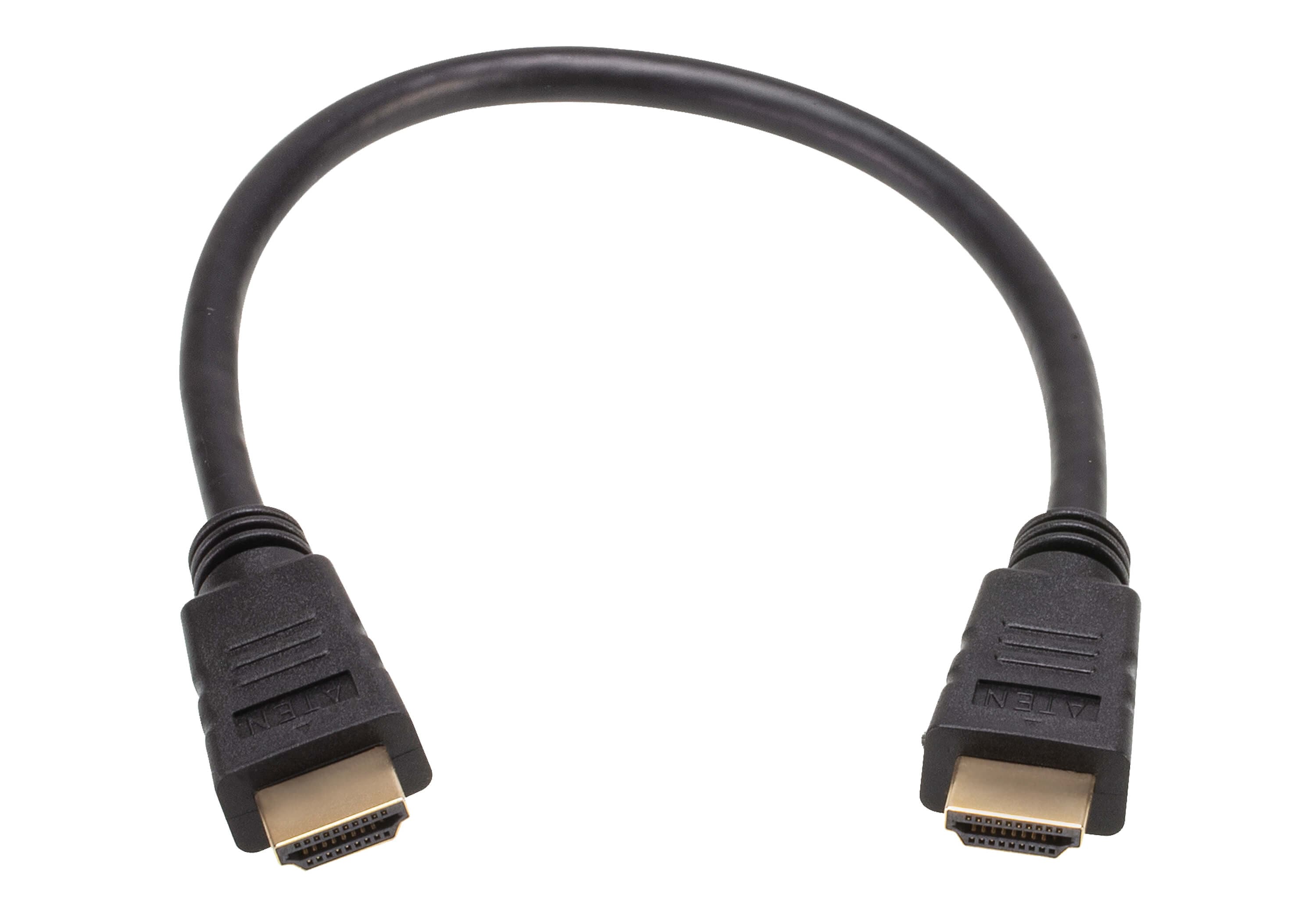 0.3 m High Speed HDMI™ Cable with Ethernet (True 4K)