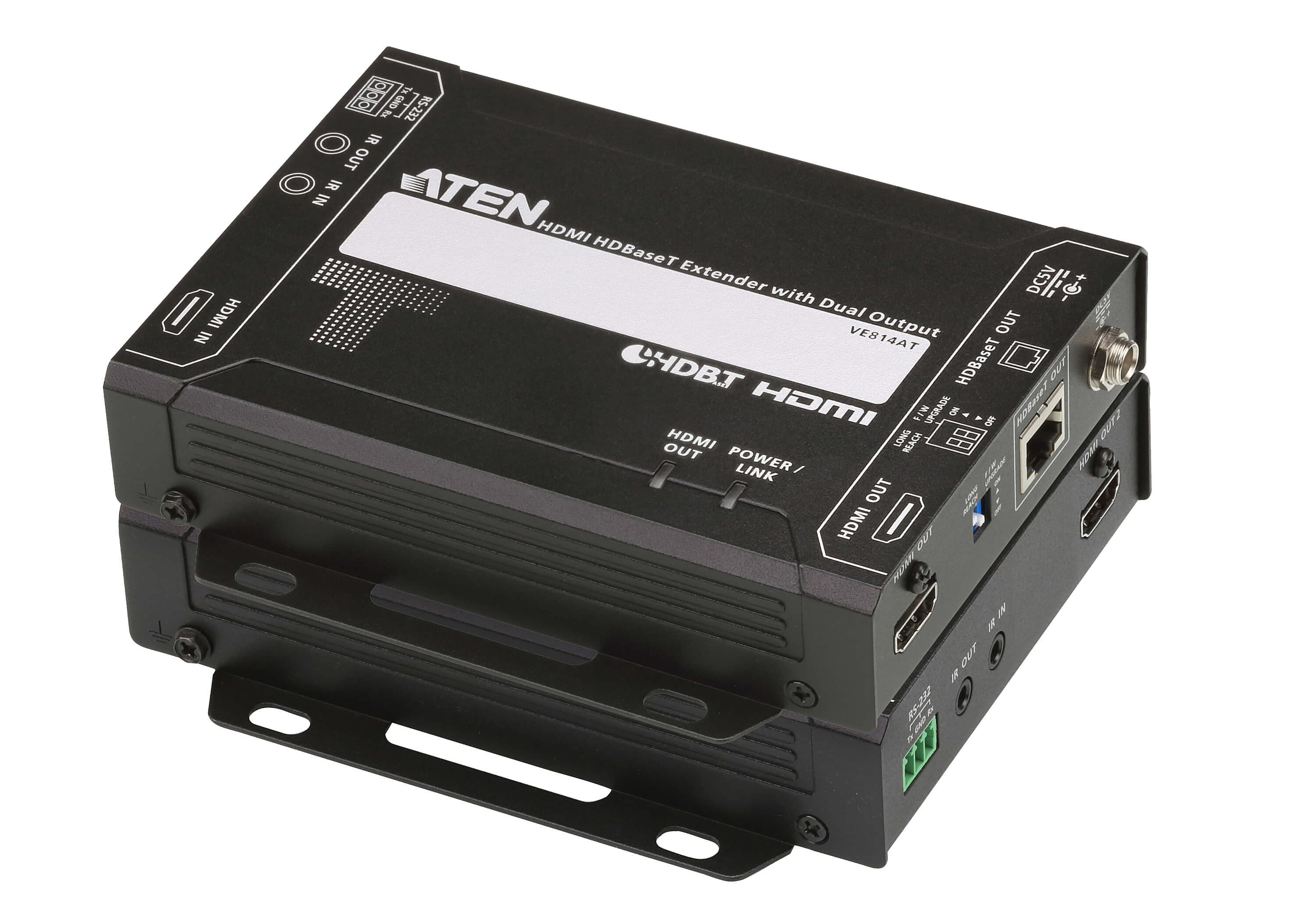 HDMI HDBaseT Extender with Dual Output (4K@100m) (HDBaseT Class A) — изглед 4