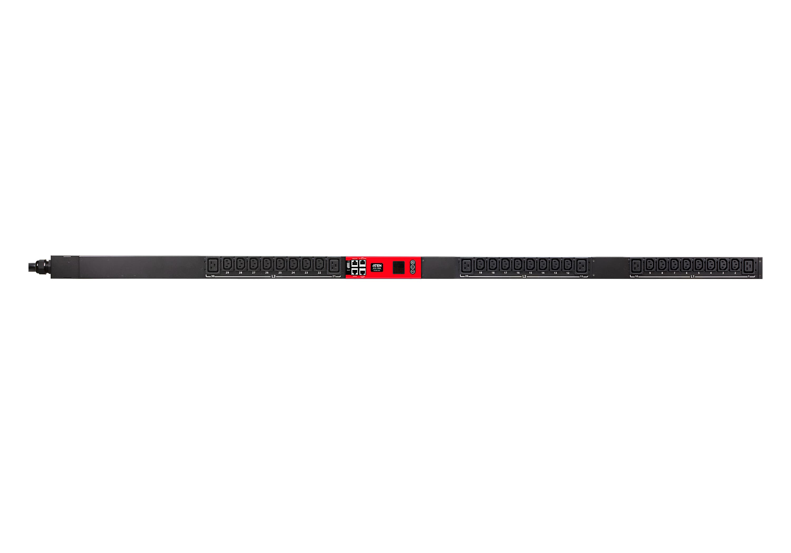 20A/16A 30-Outlet 3-Phase Outlet-Metered & Switched eco PDU — изглед 4